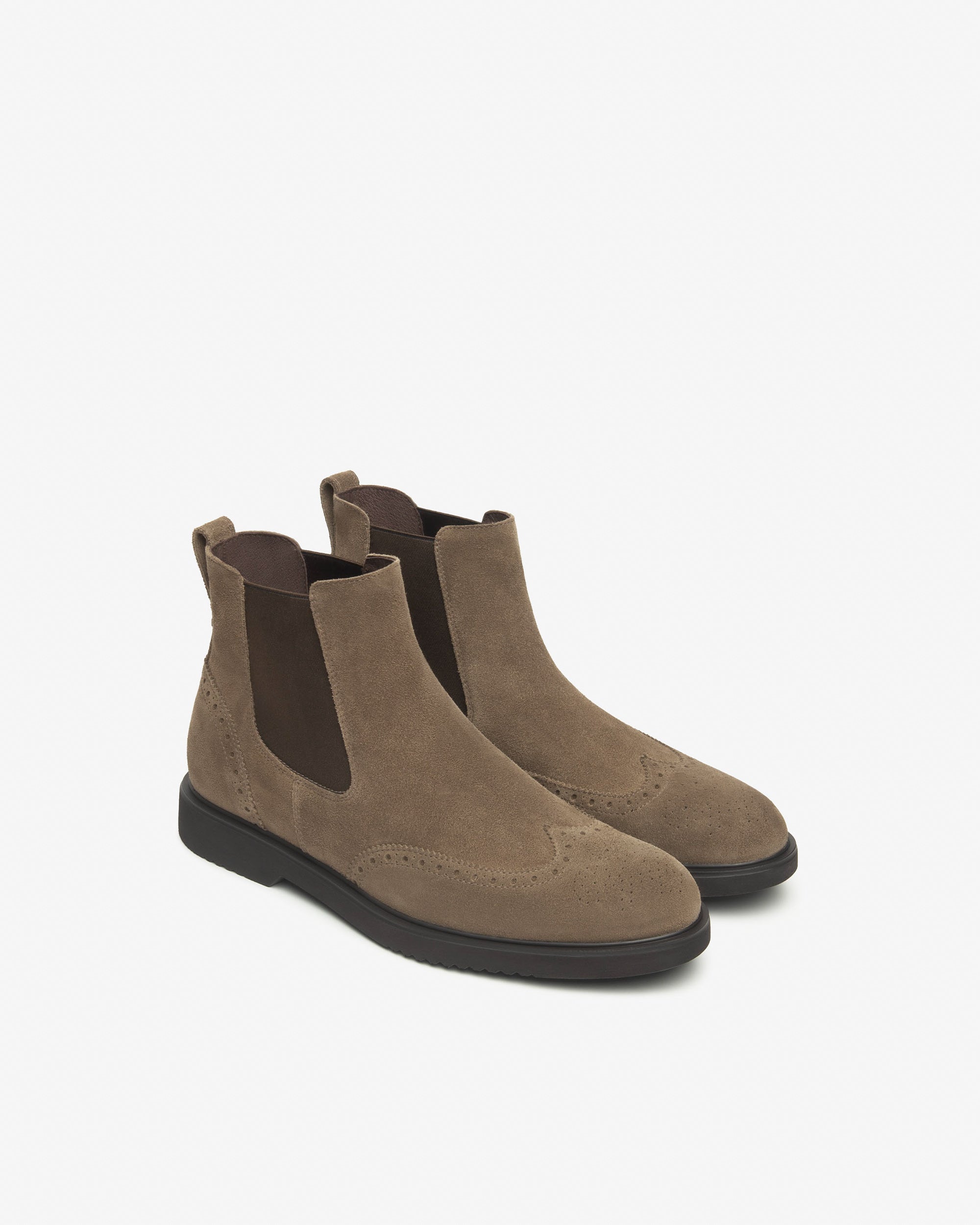 Men's Suede Chelsea Boots
