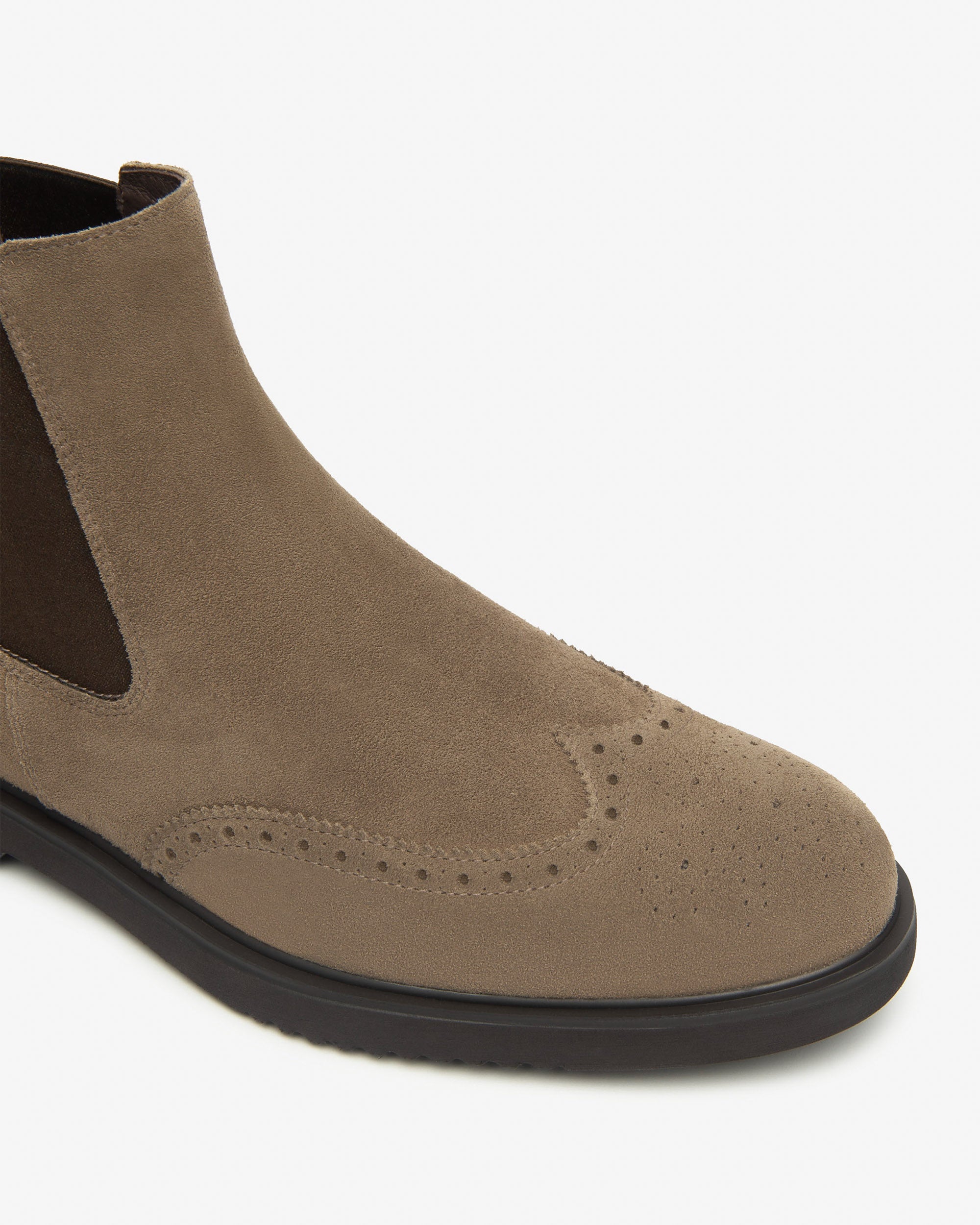 Men's Suede Chelsea Boots