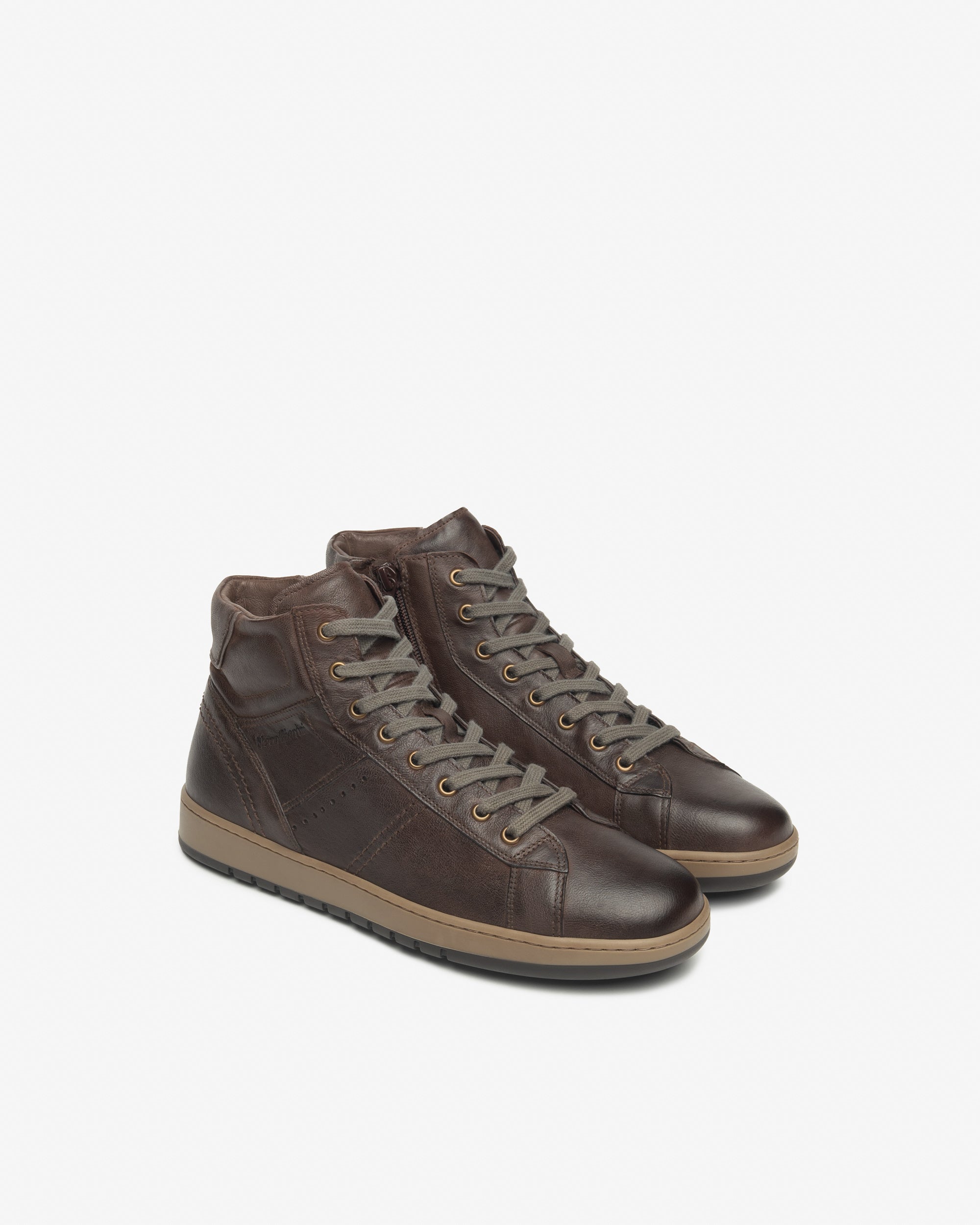 Men’s High Top Leather Sneakers