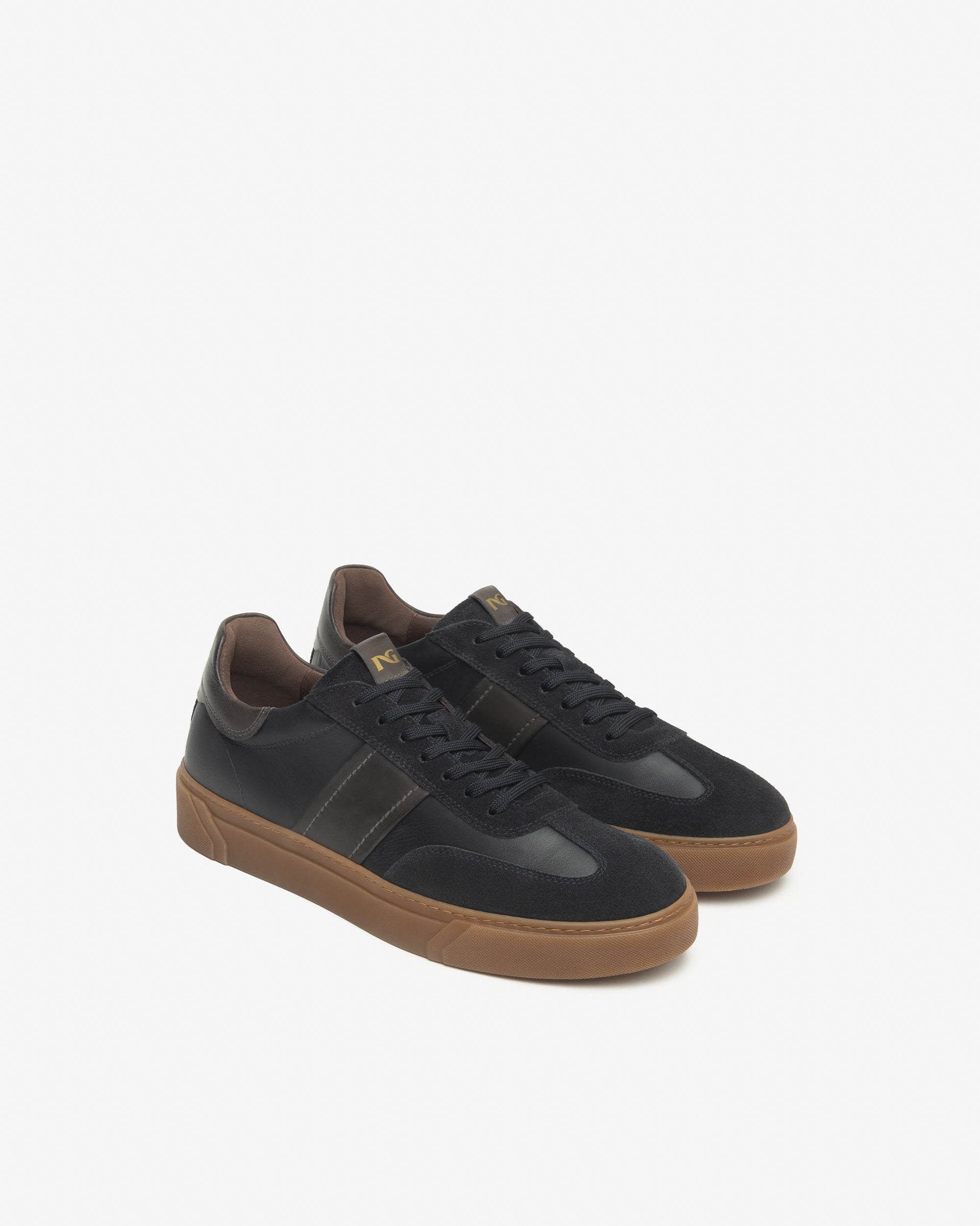 Sneakers Uomo in Pelle e Camoscio