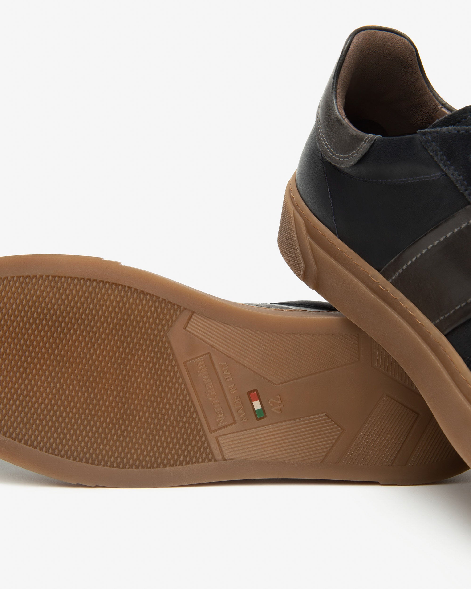 Sneakers Uomo in Pelle e Camoscio