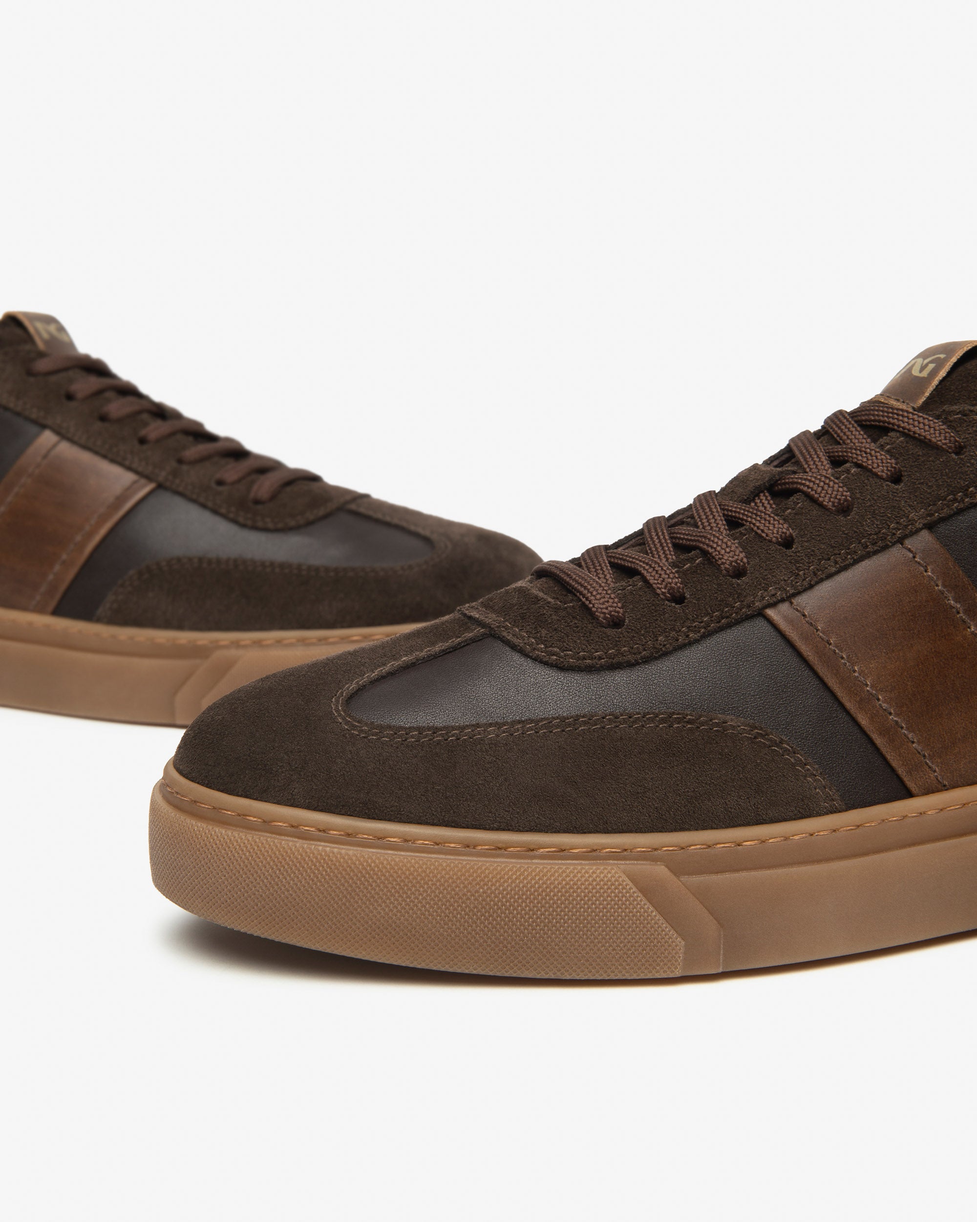 Sneakers Uomo in Pelle e Camoscio