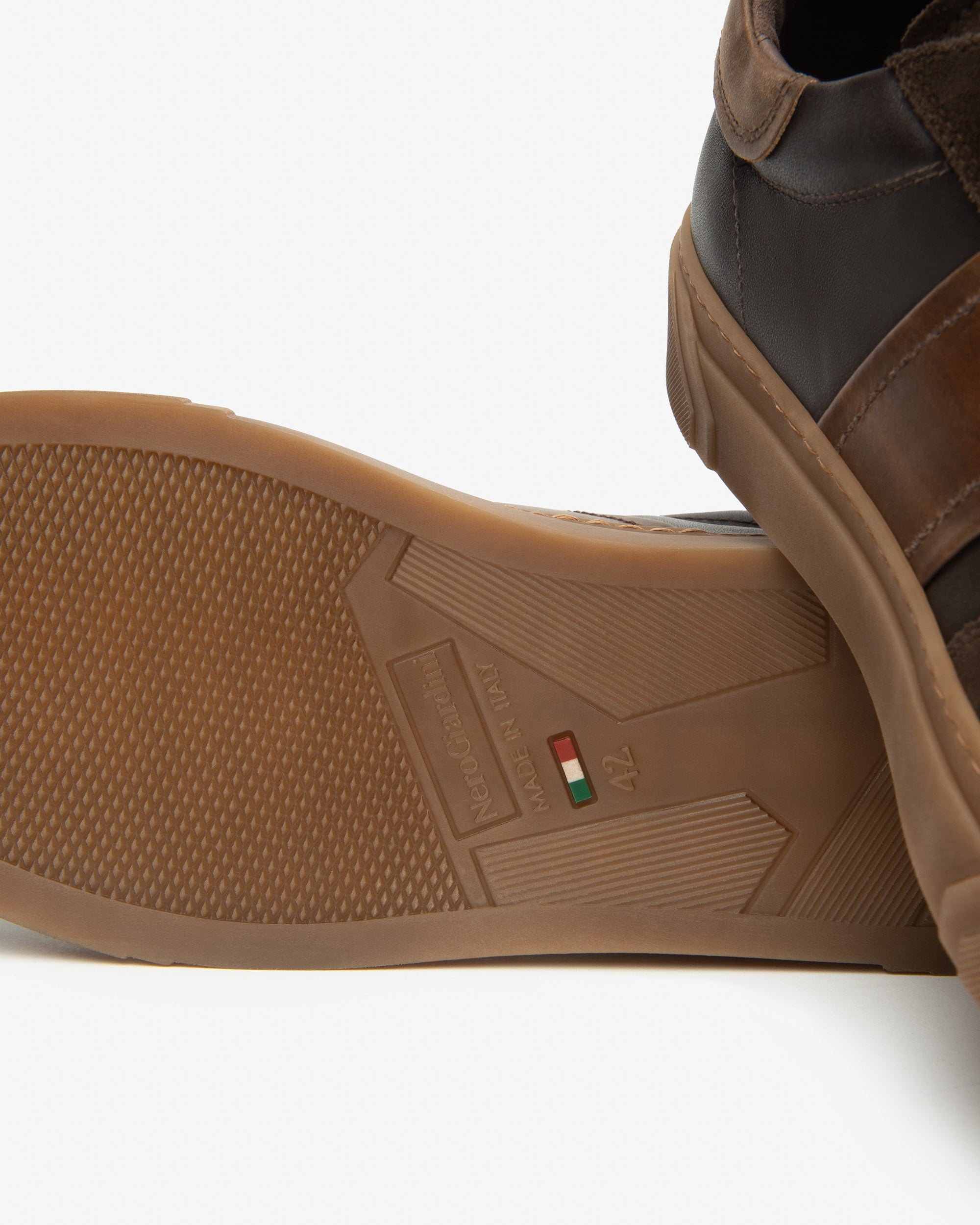 Sneakers Uomo in Pelle e Camoscio