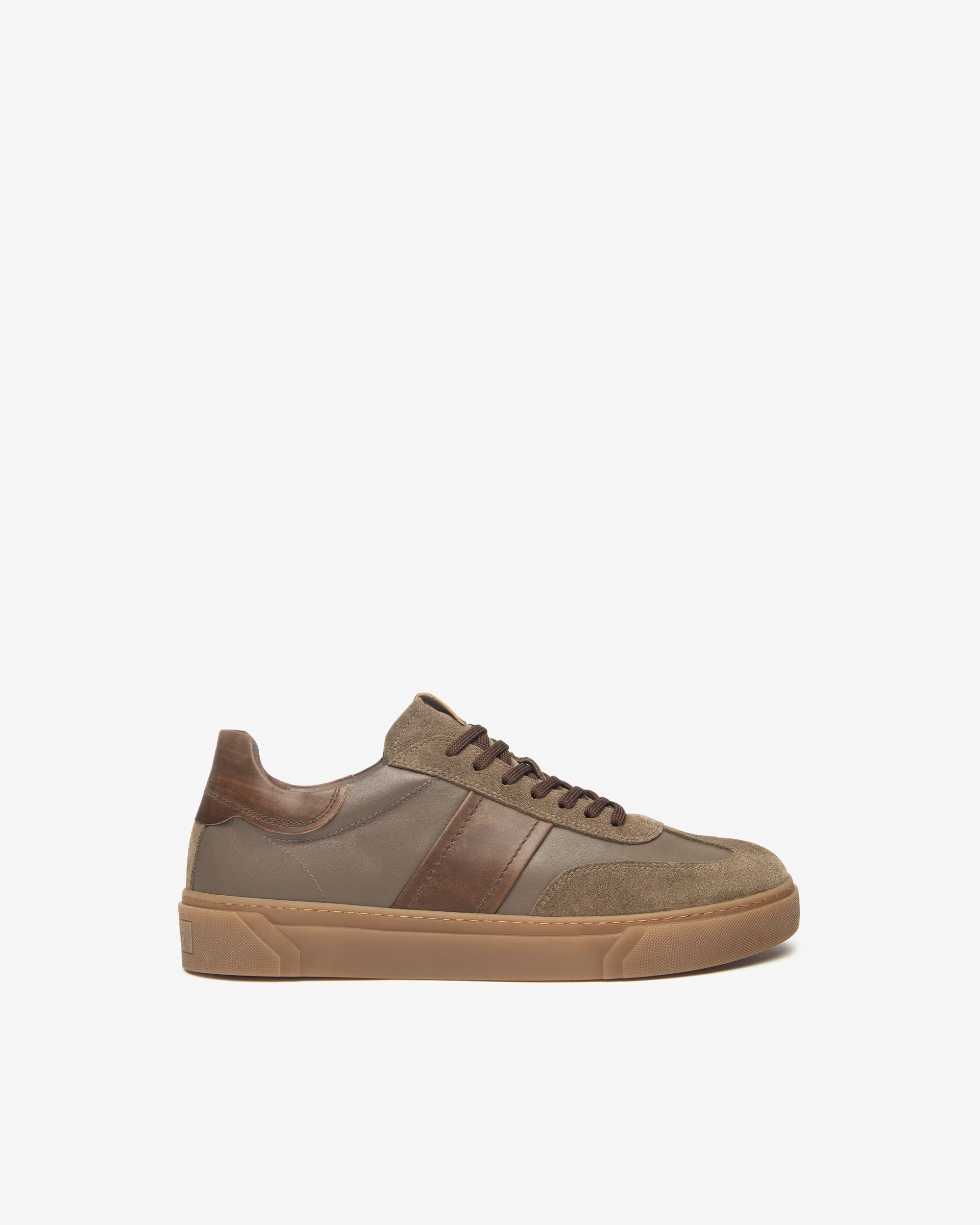 Sneakers Uomo in Pelle e Camoscio