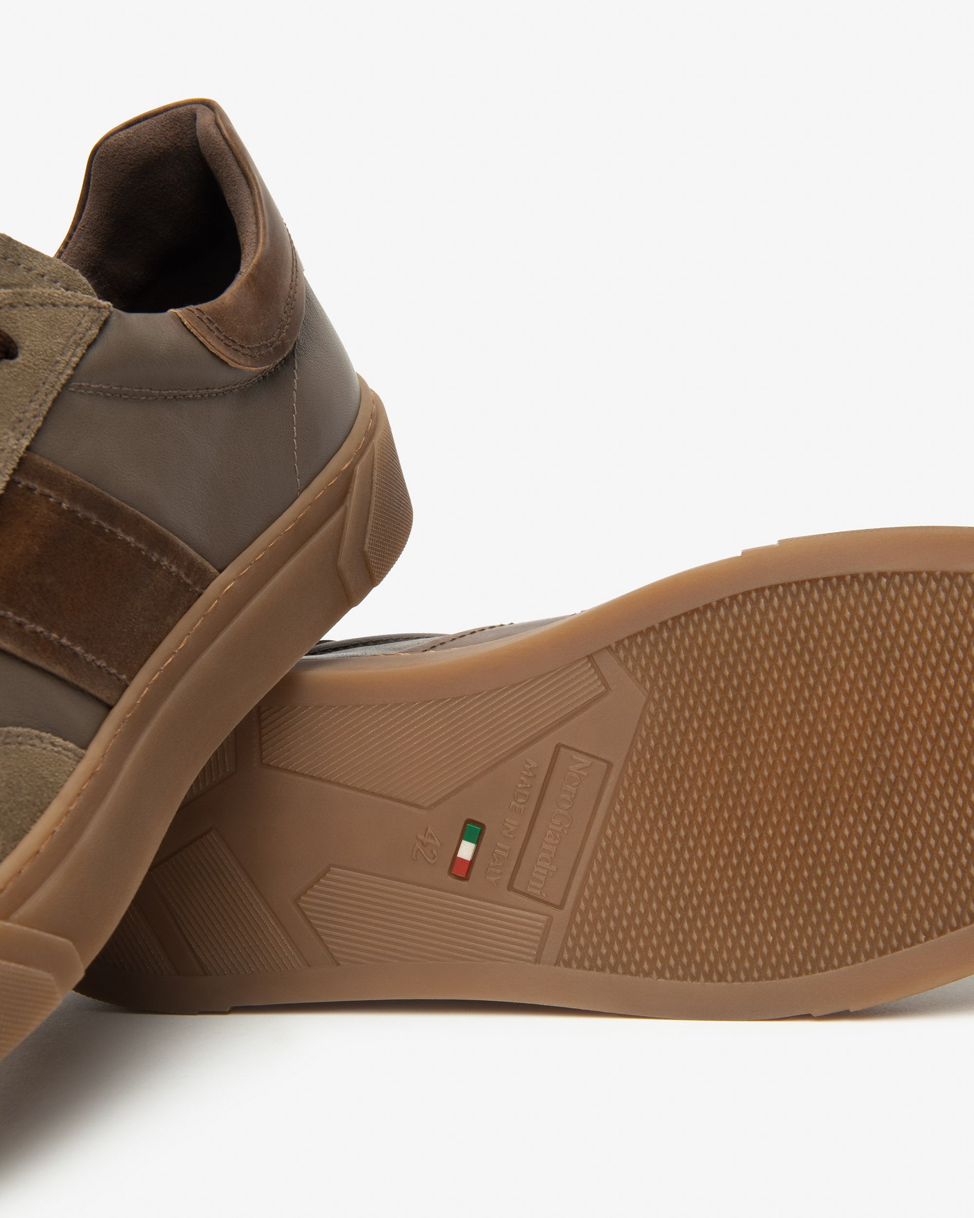 Sneakers Uomo in Pelle e Camoscio