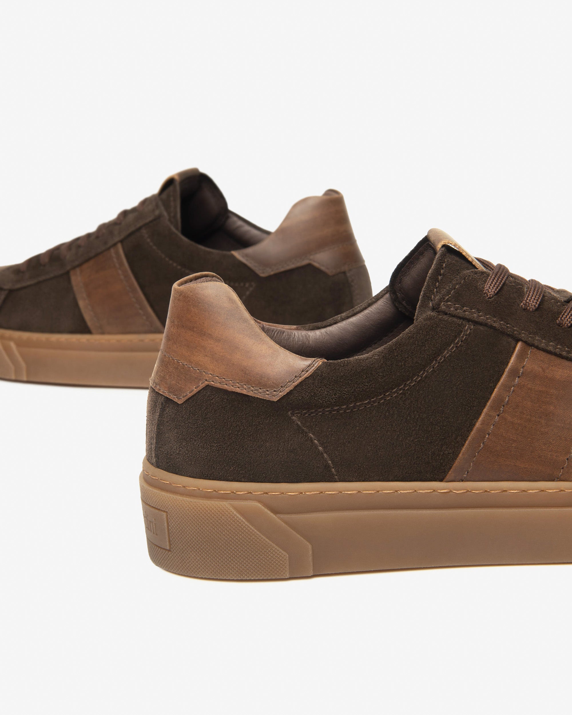 Sneakers Uomo in Pelle e Camoscio