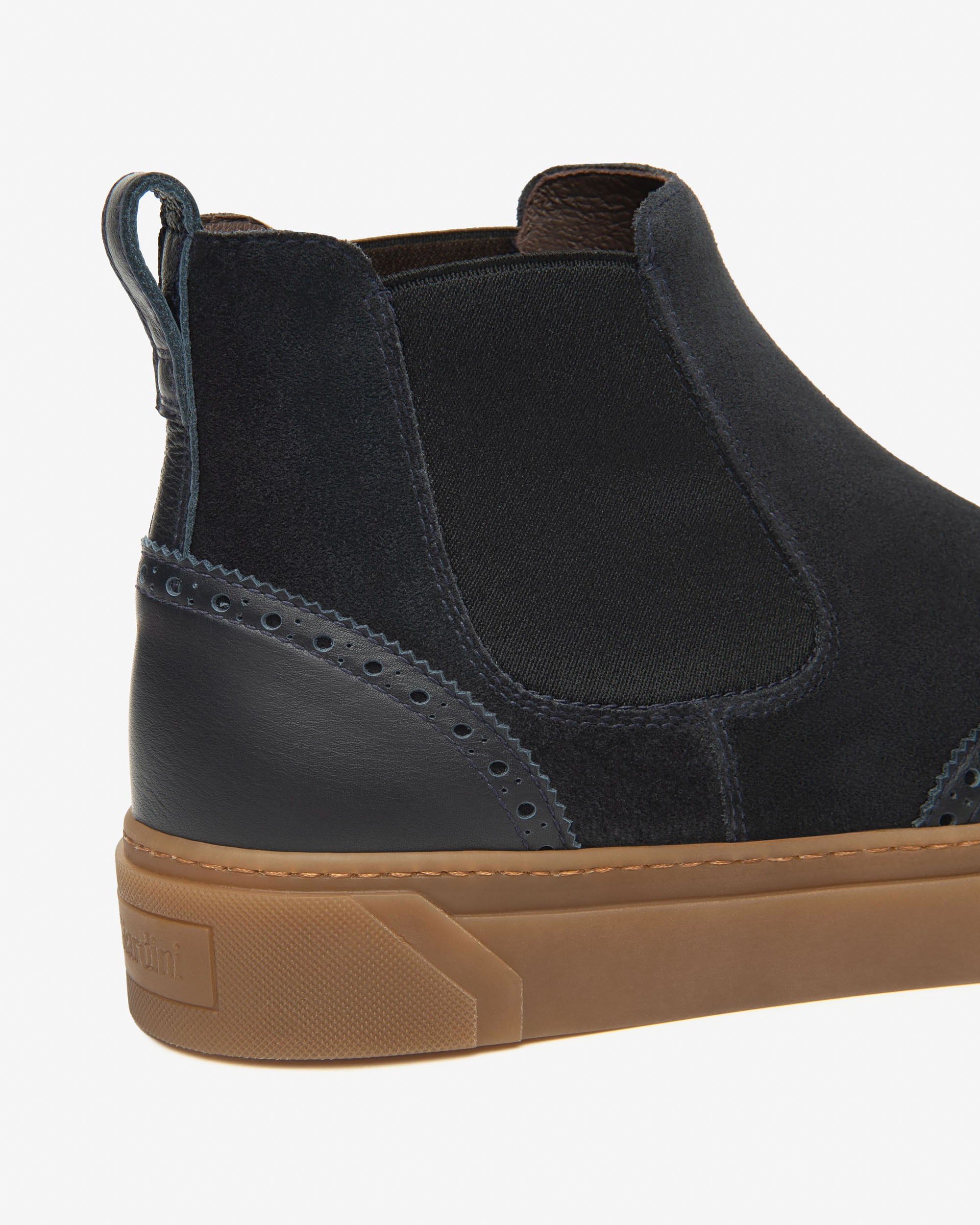 Men’s Suede and Leather Chelsea Boots