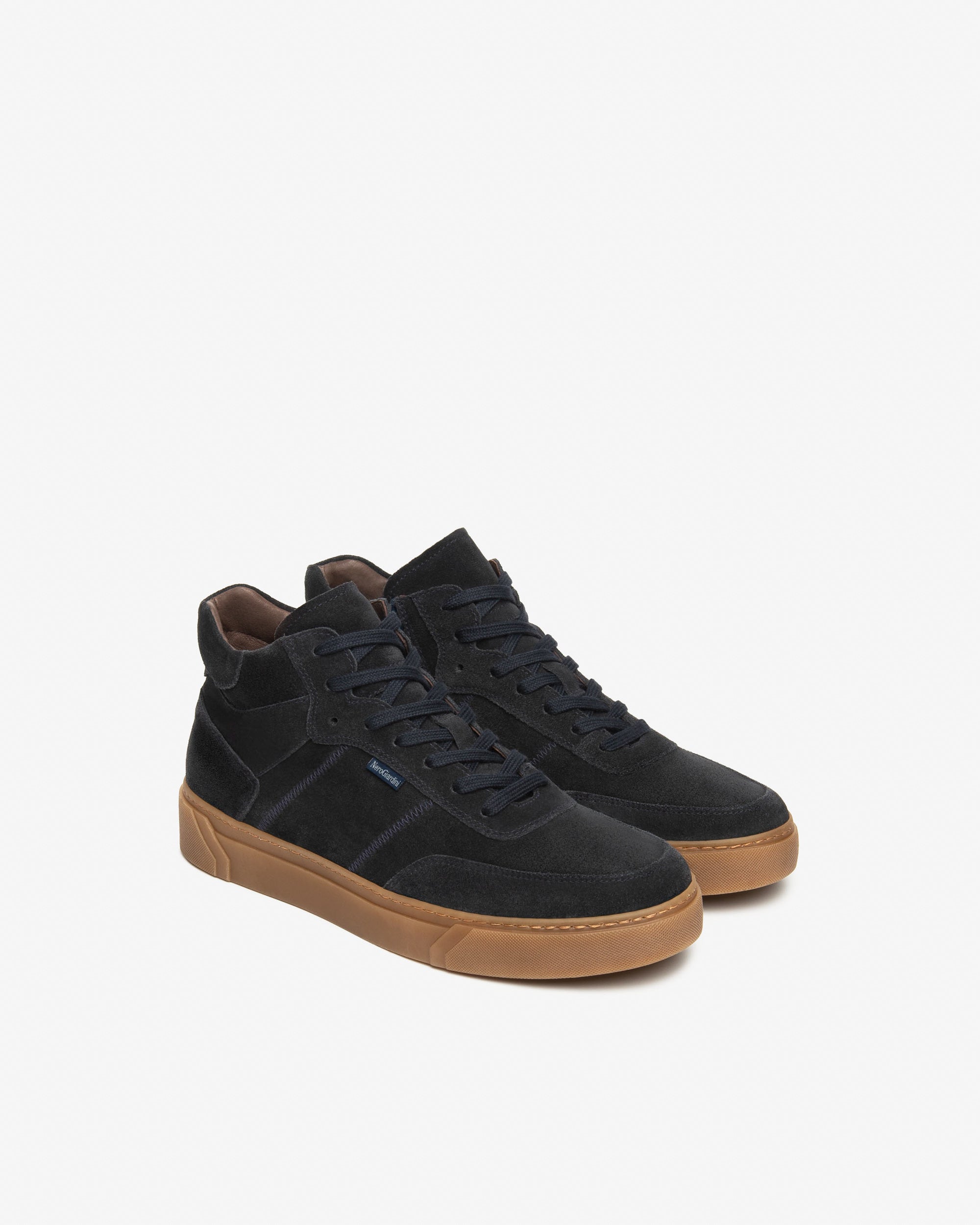 Sneakers Alte Uomo in Camoscio