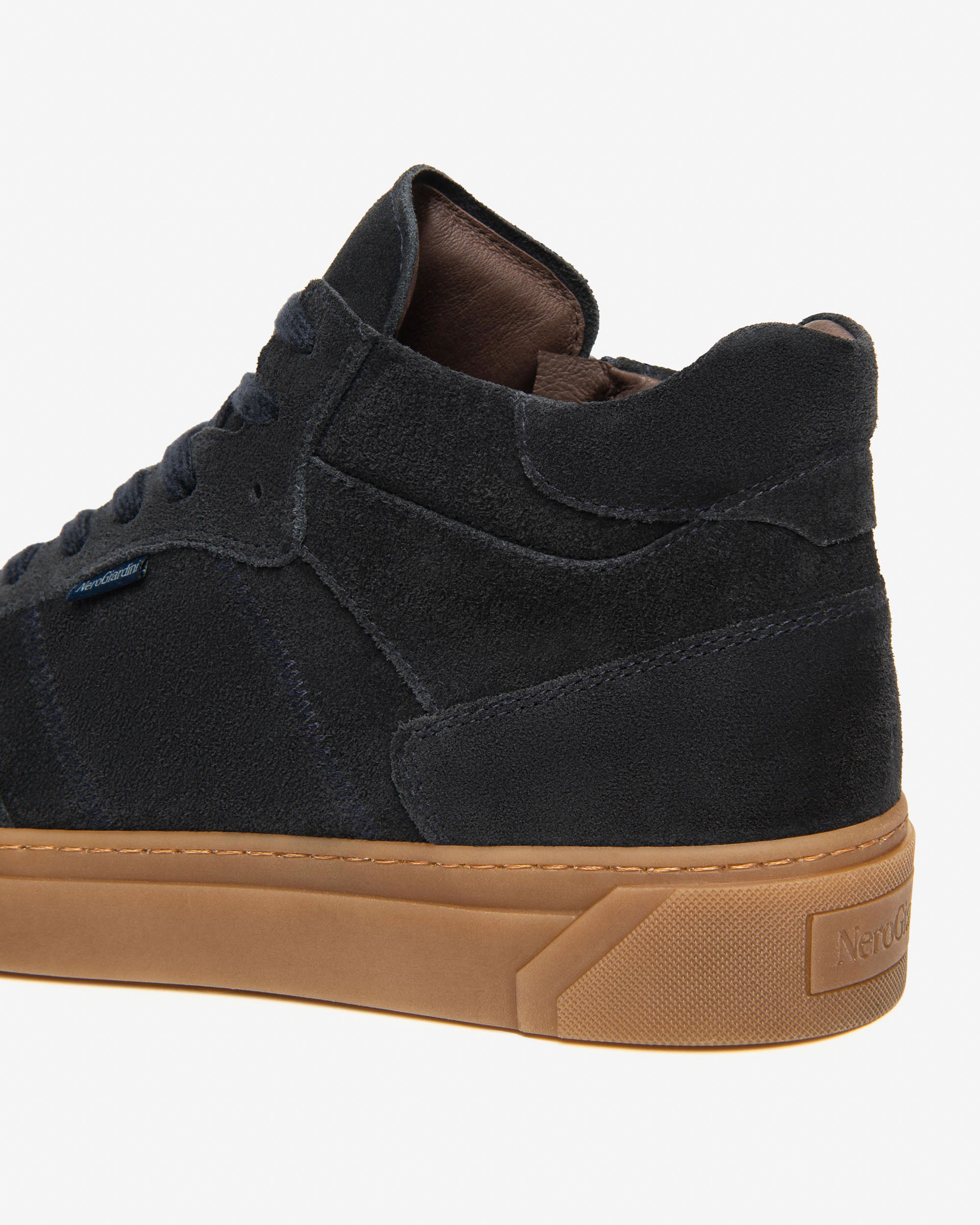 Sneakers Alte Uomo in Camoscio