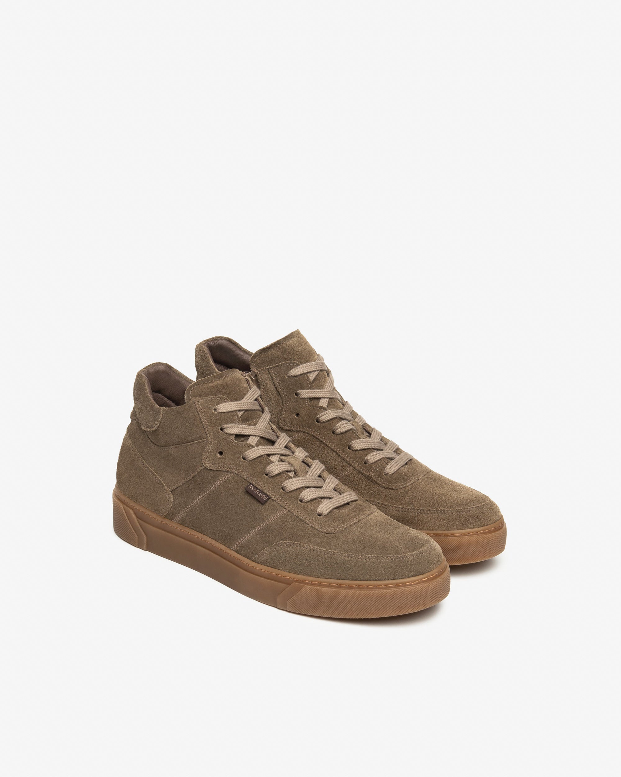 Sneakers Alte Uomo in Camoscio