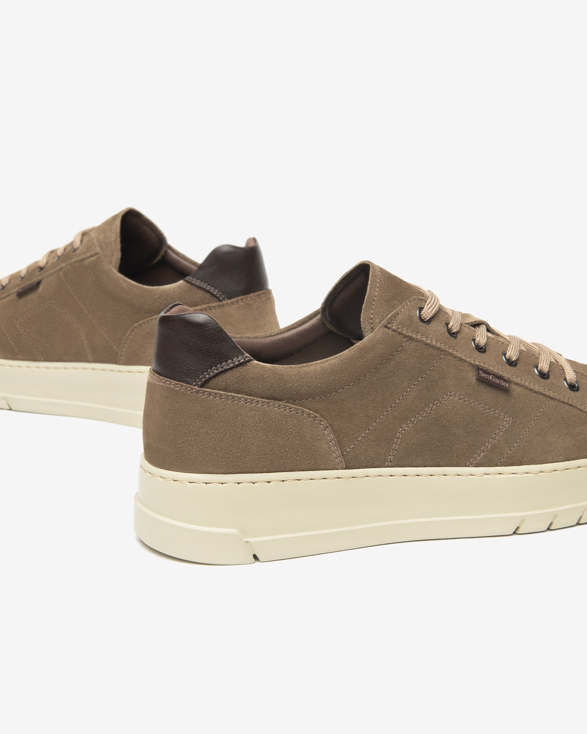 Sneakers Uomo in Pelle e Camoscio