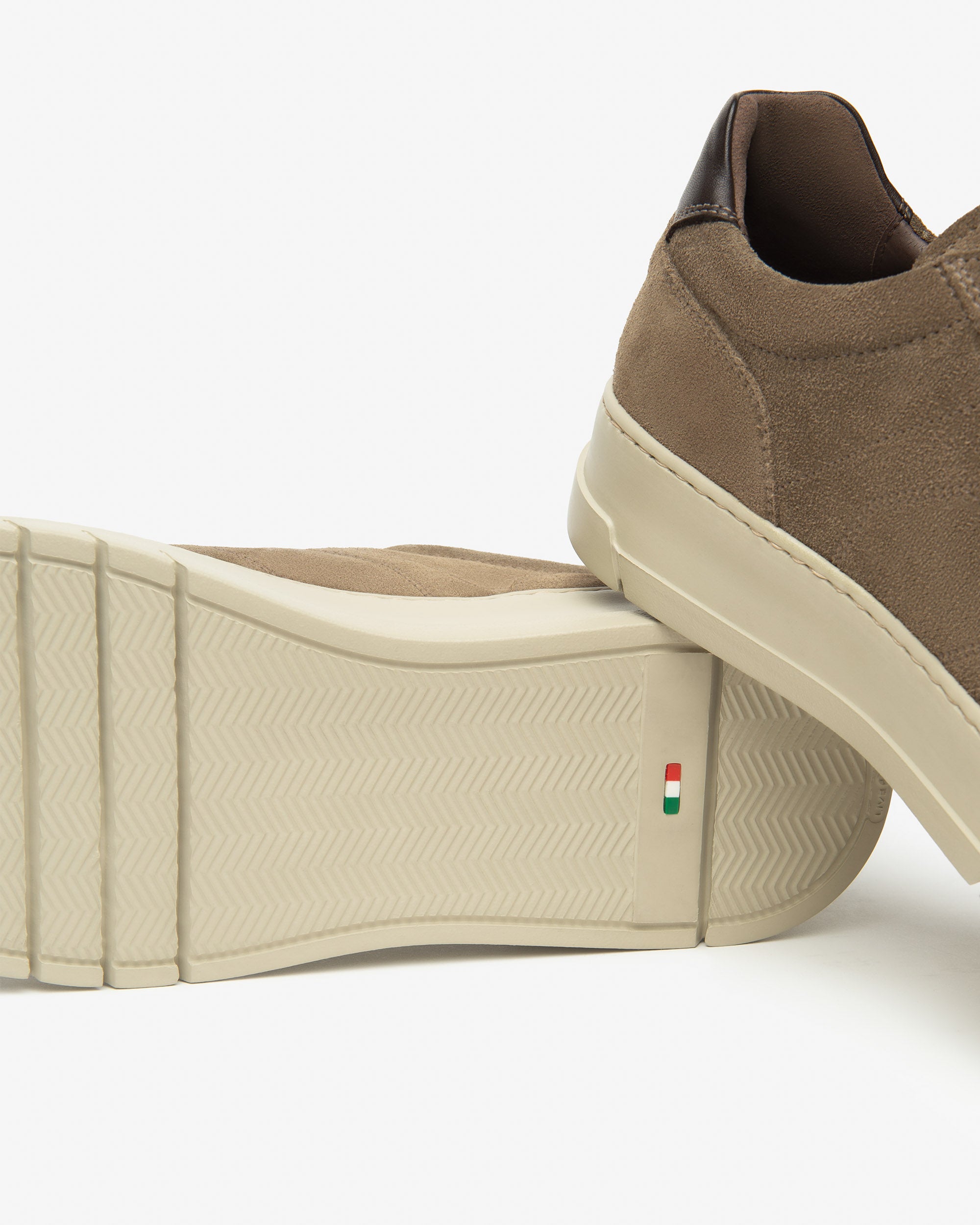 Sneakers Uomo in Pelle e Camoscio