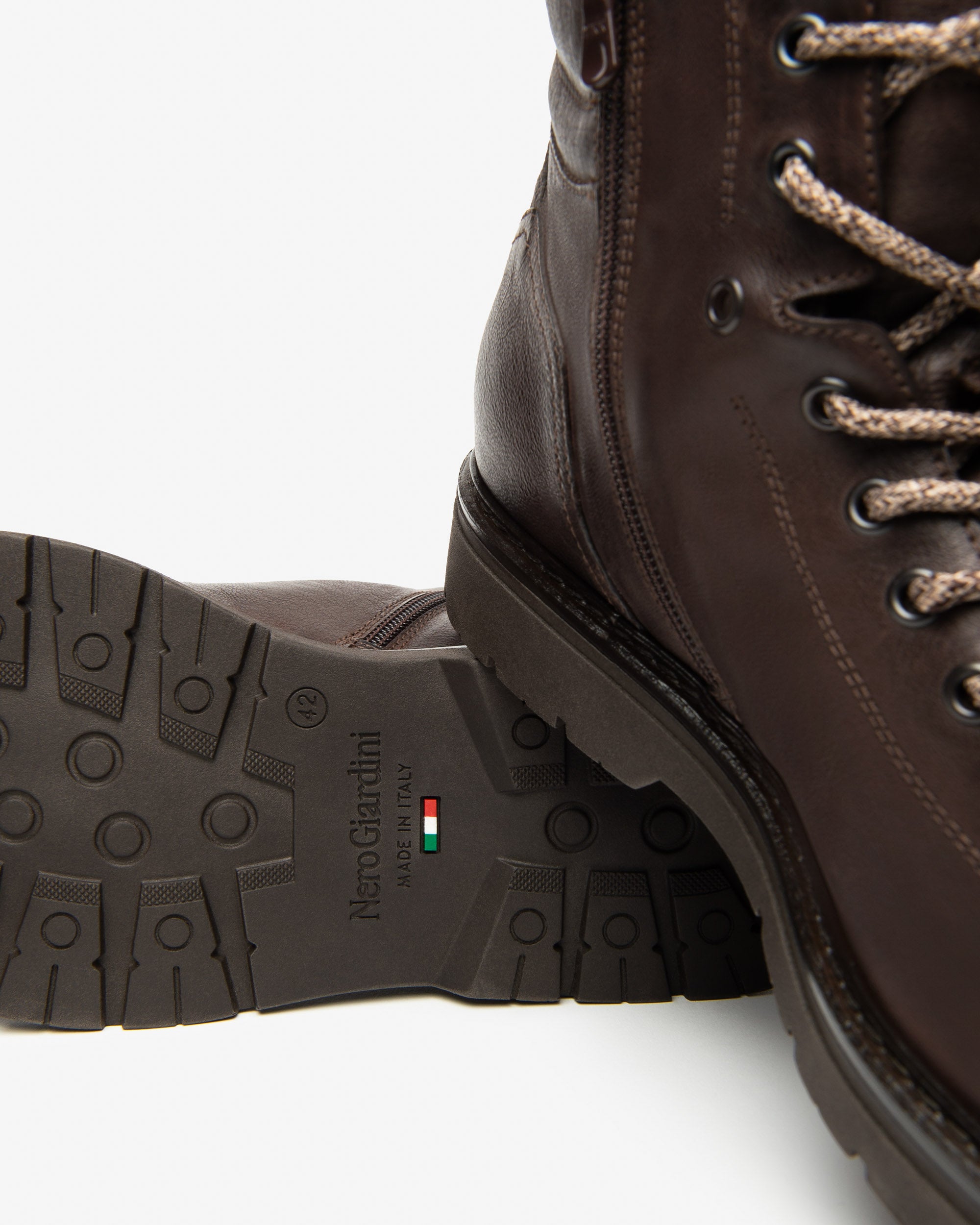 Korte Laarsjes Heren in Leder