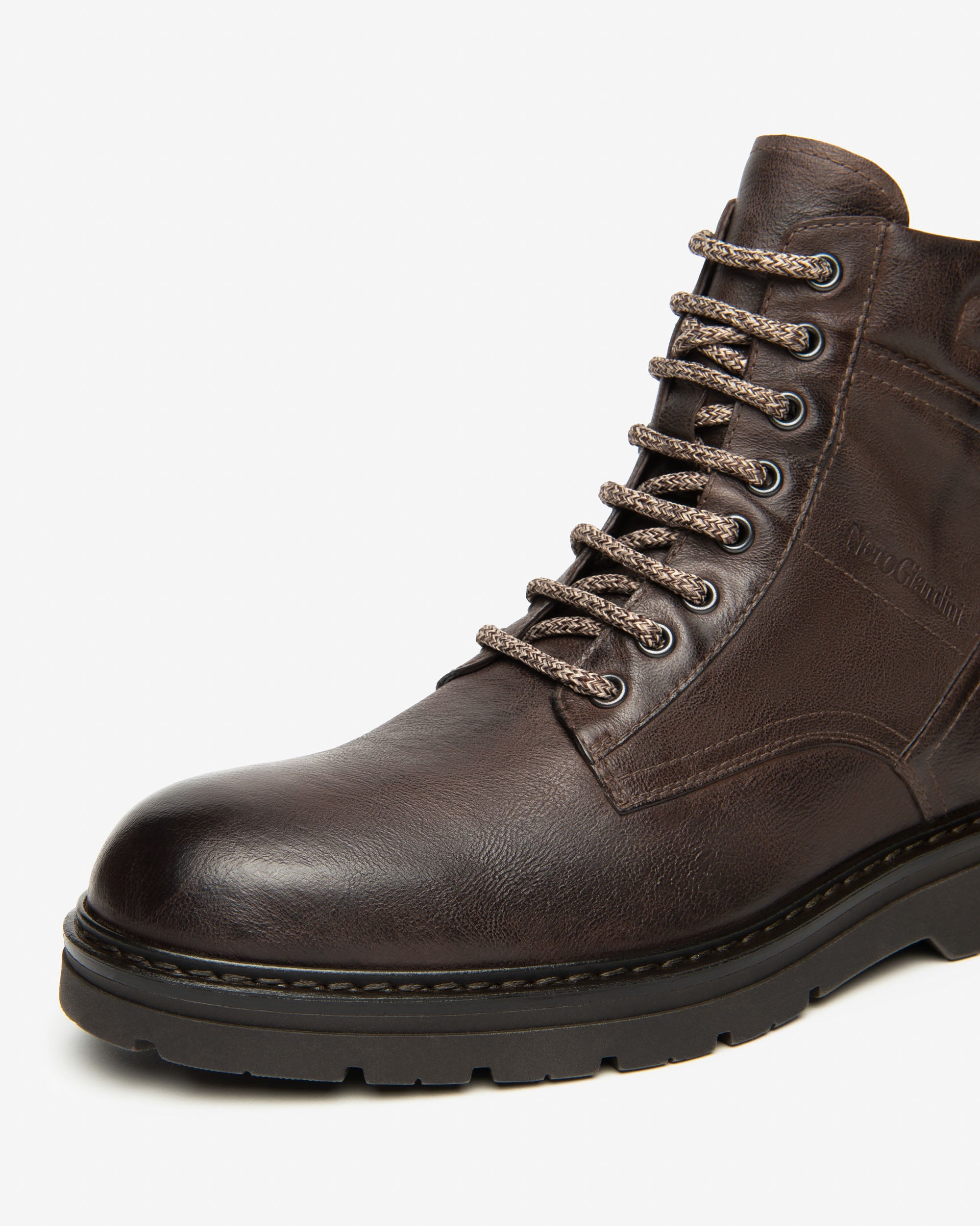 Мужские кожаные ботильоны