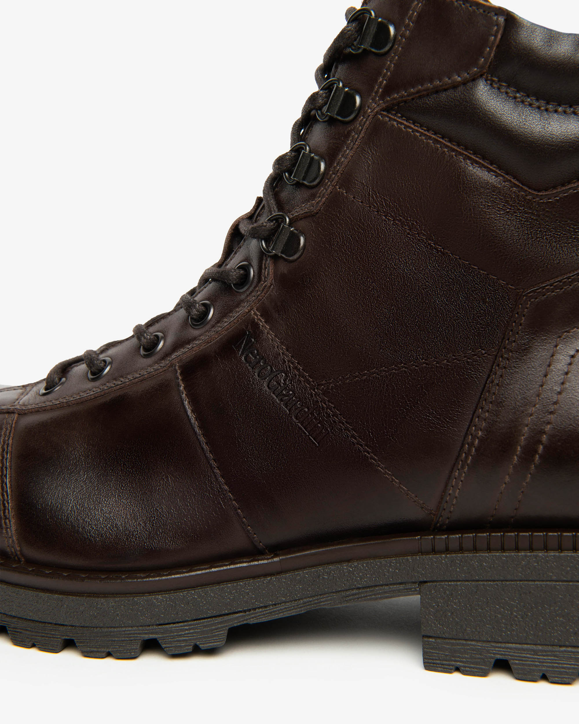 Korte Laarsjes Heren in Leder