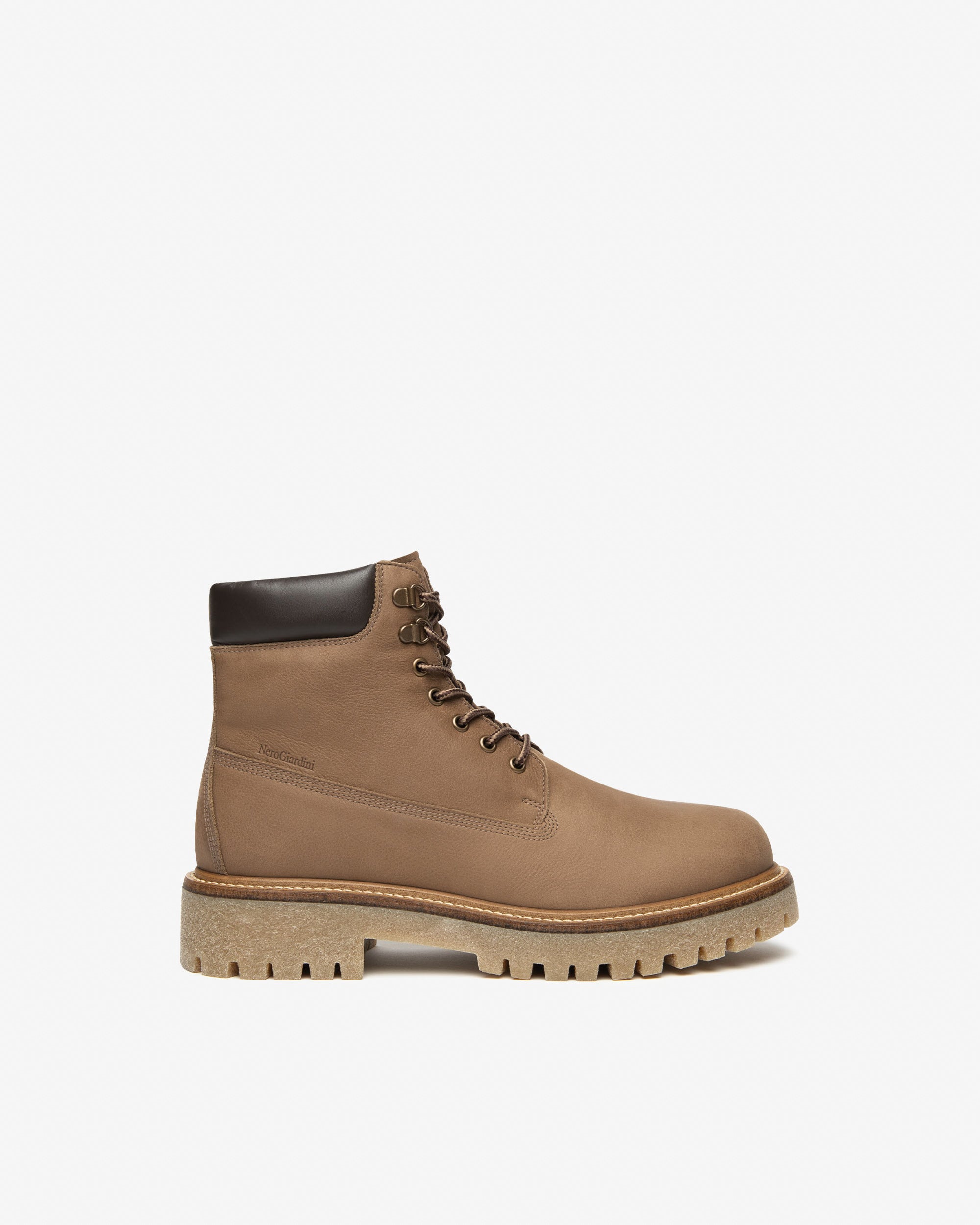 Veterboots Heren in leder