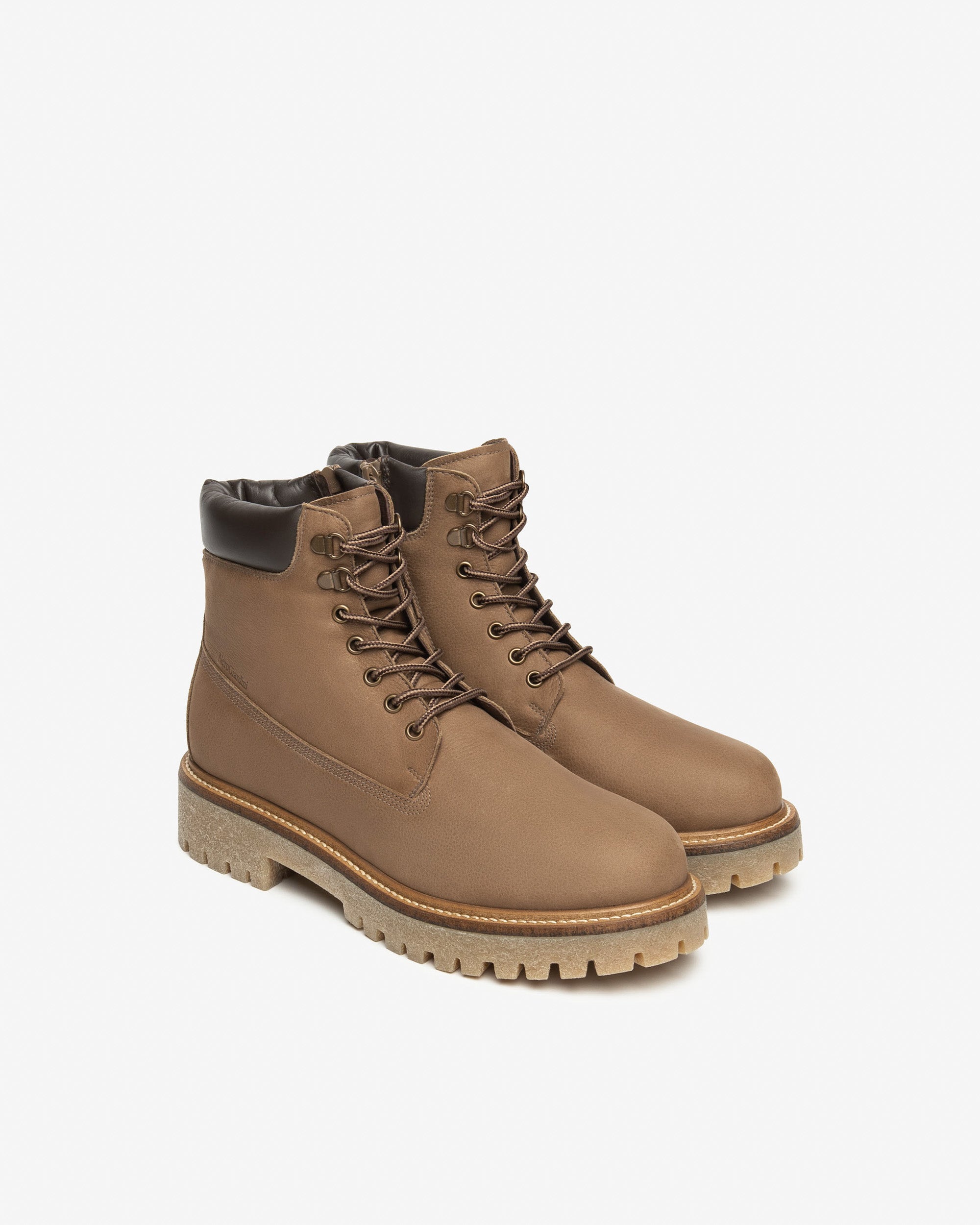 Veterboots Heren in leder