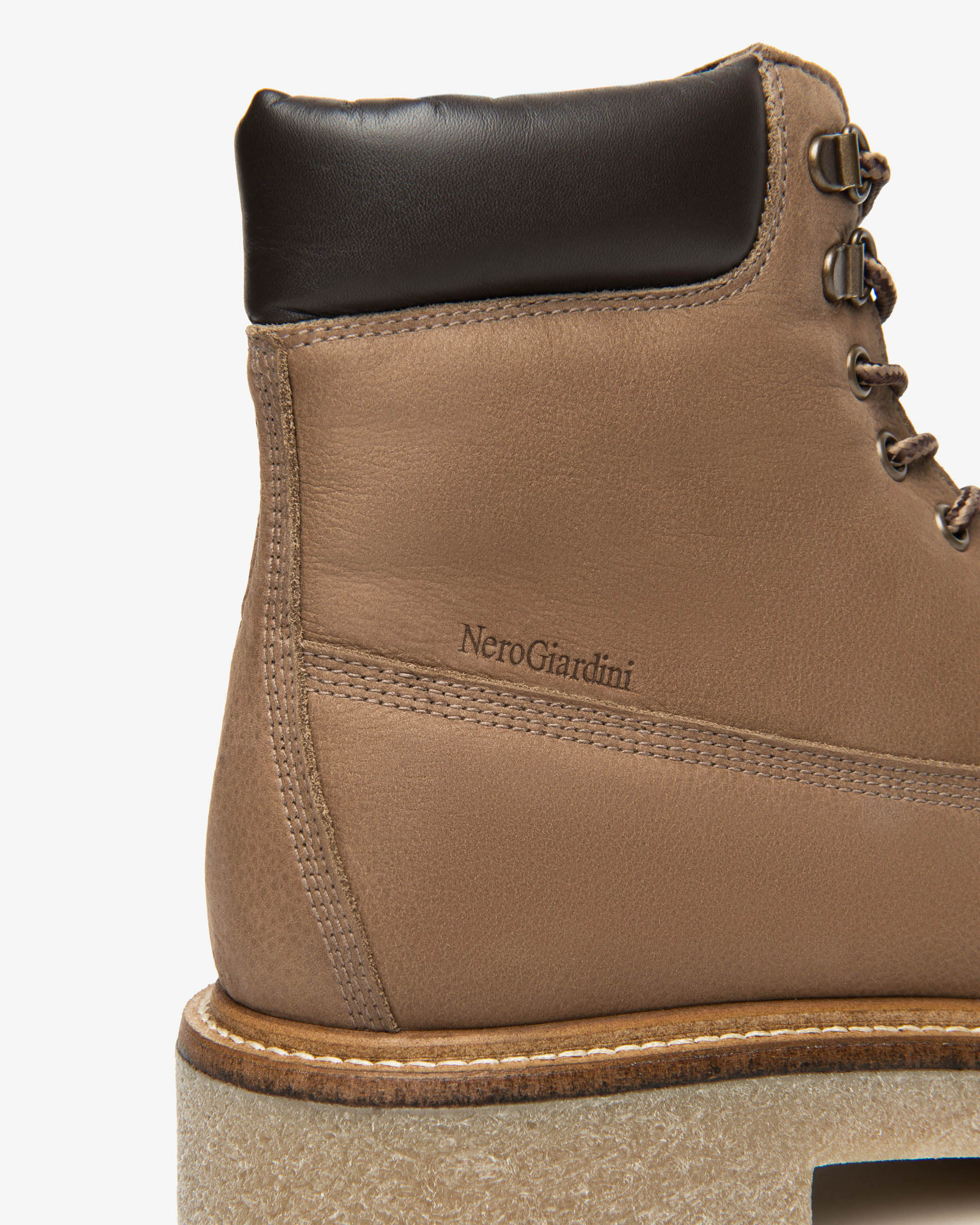 Veterboots Heren in leder
