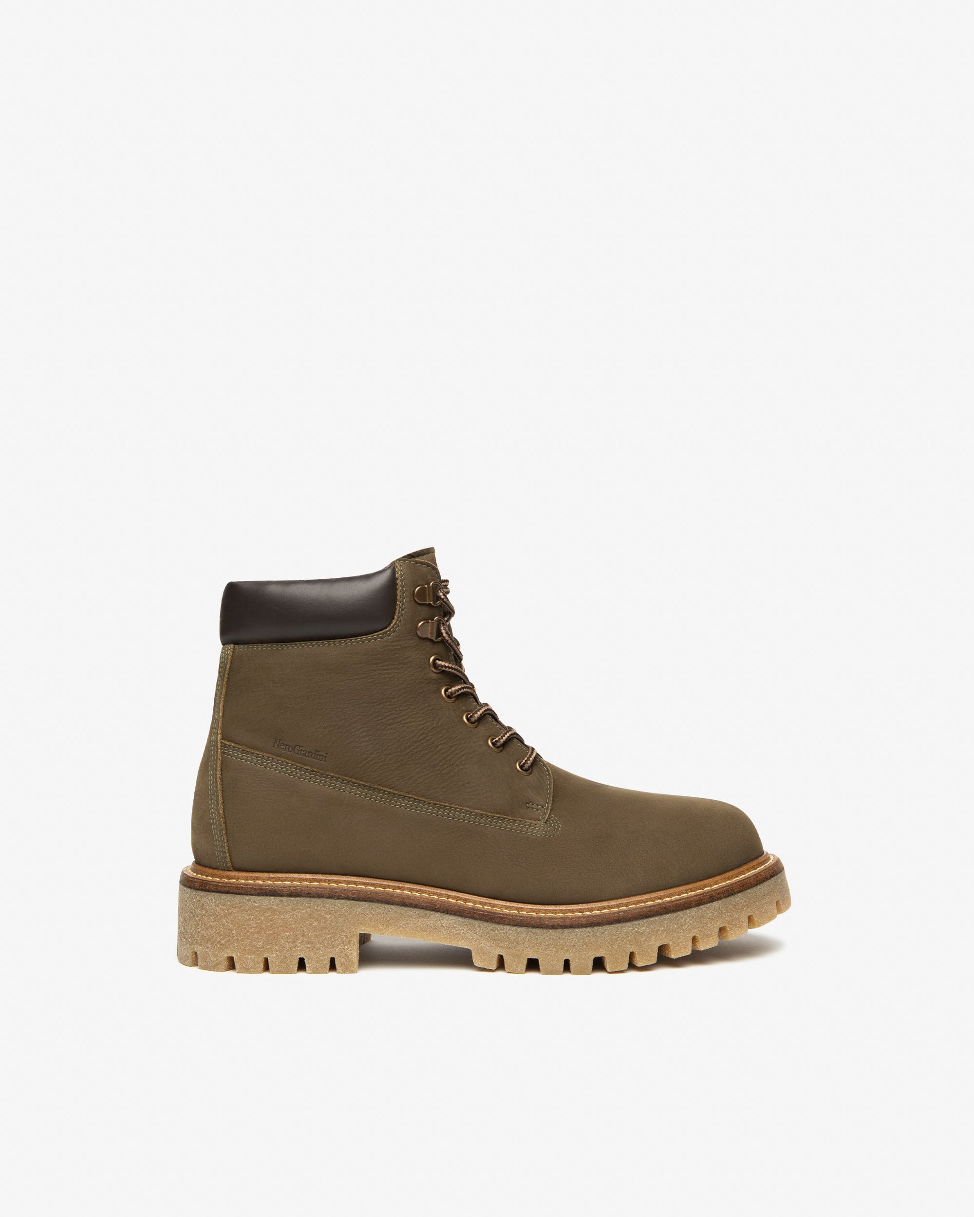 Veterboots Heren in leder