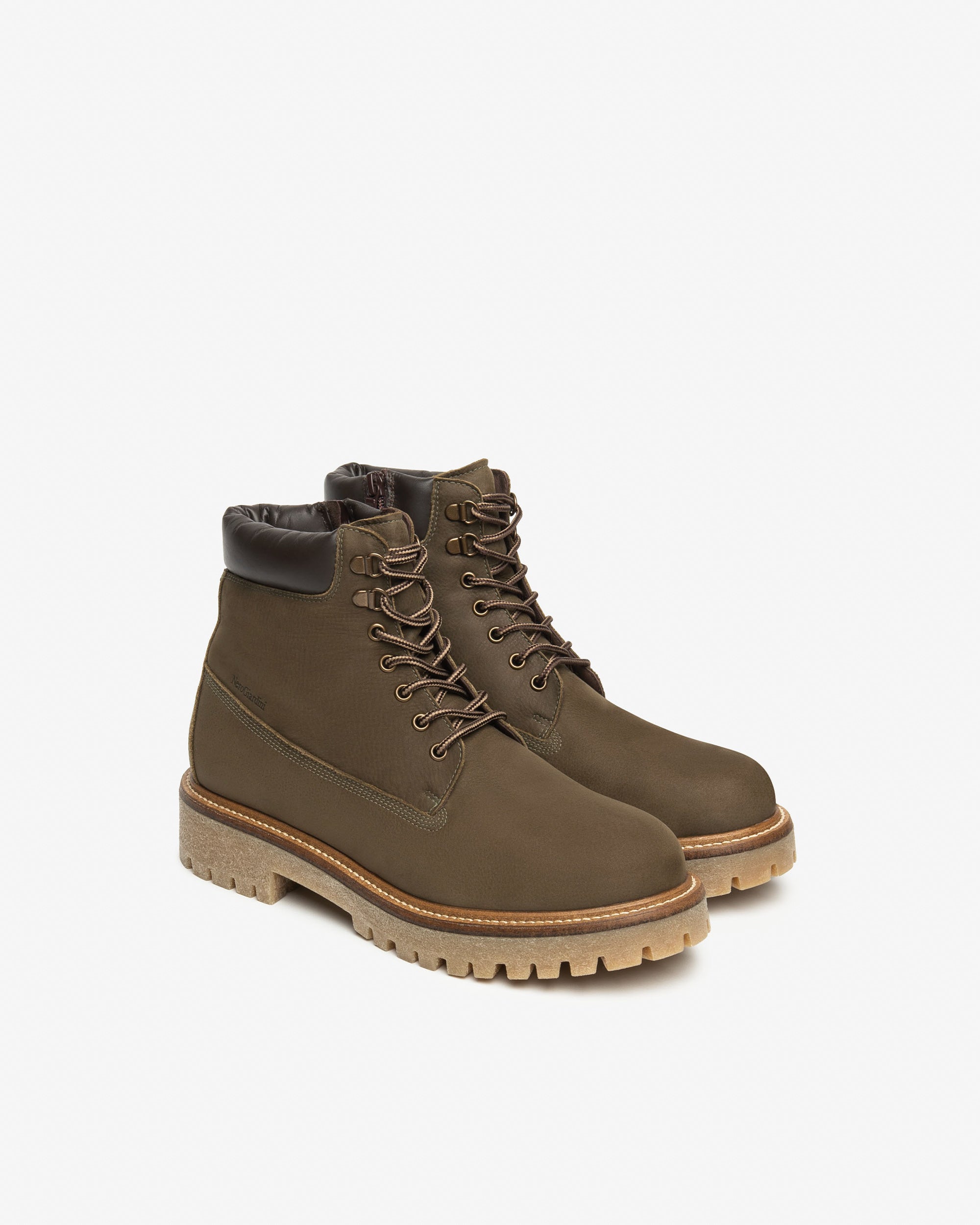 Veterboots Heren in leder