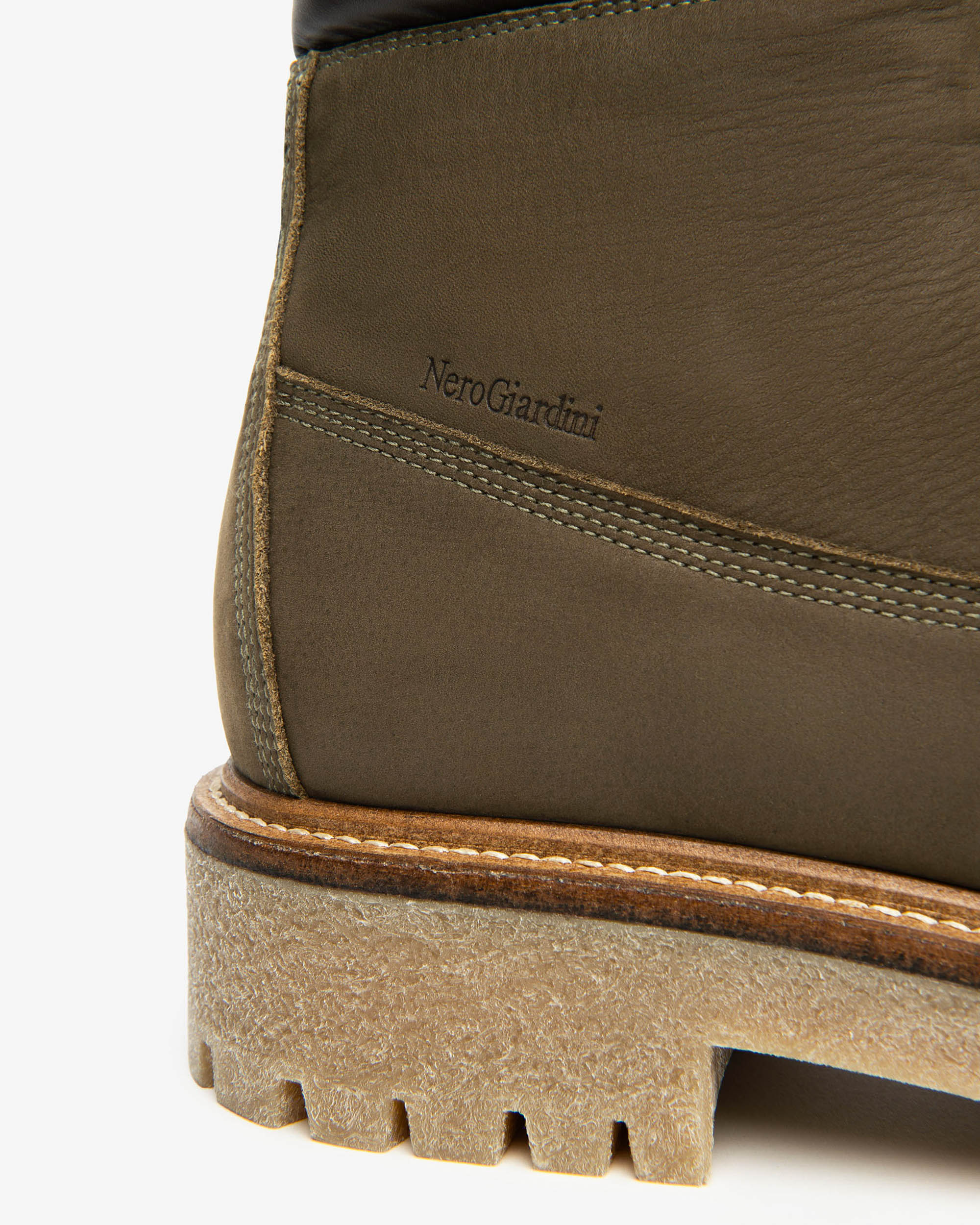 Veterboots Heren in leder
