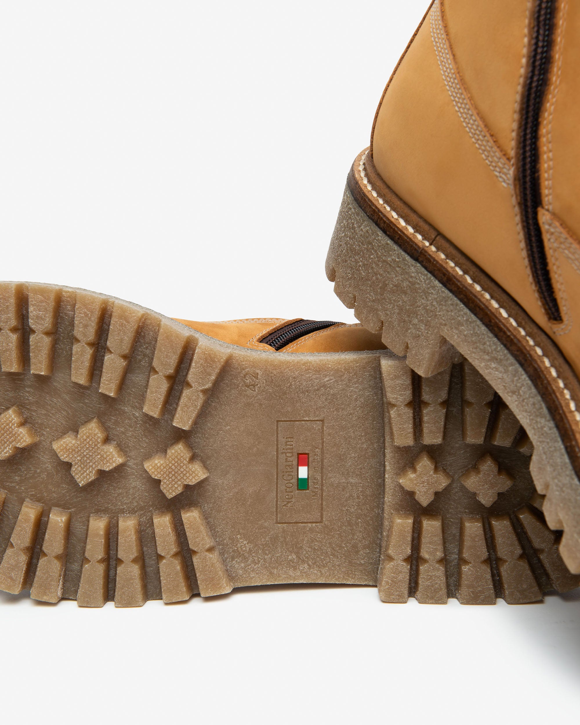 Botas militares Hombre de Piel
