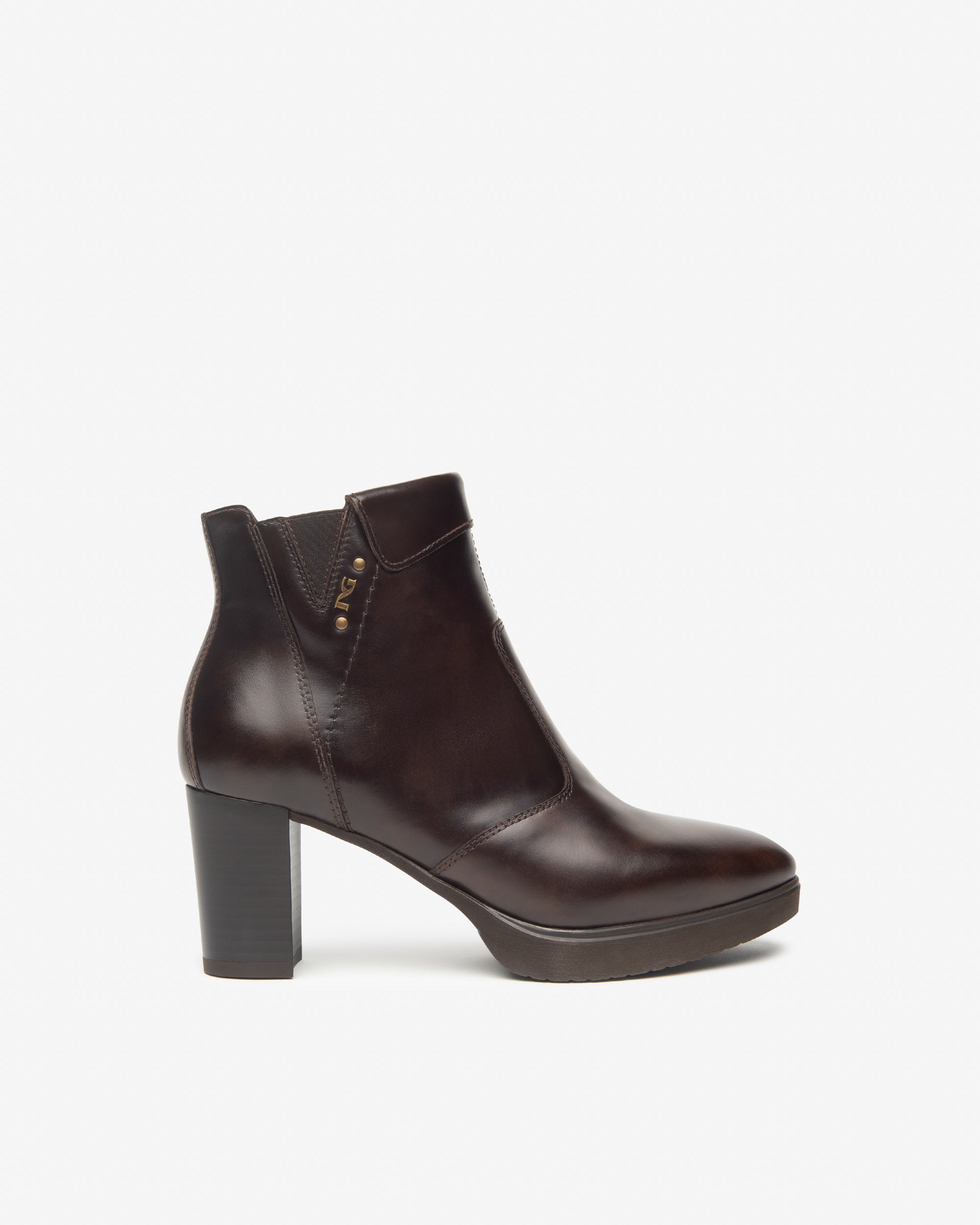Damen-Stiefelette aus Leder