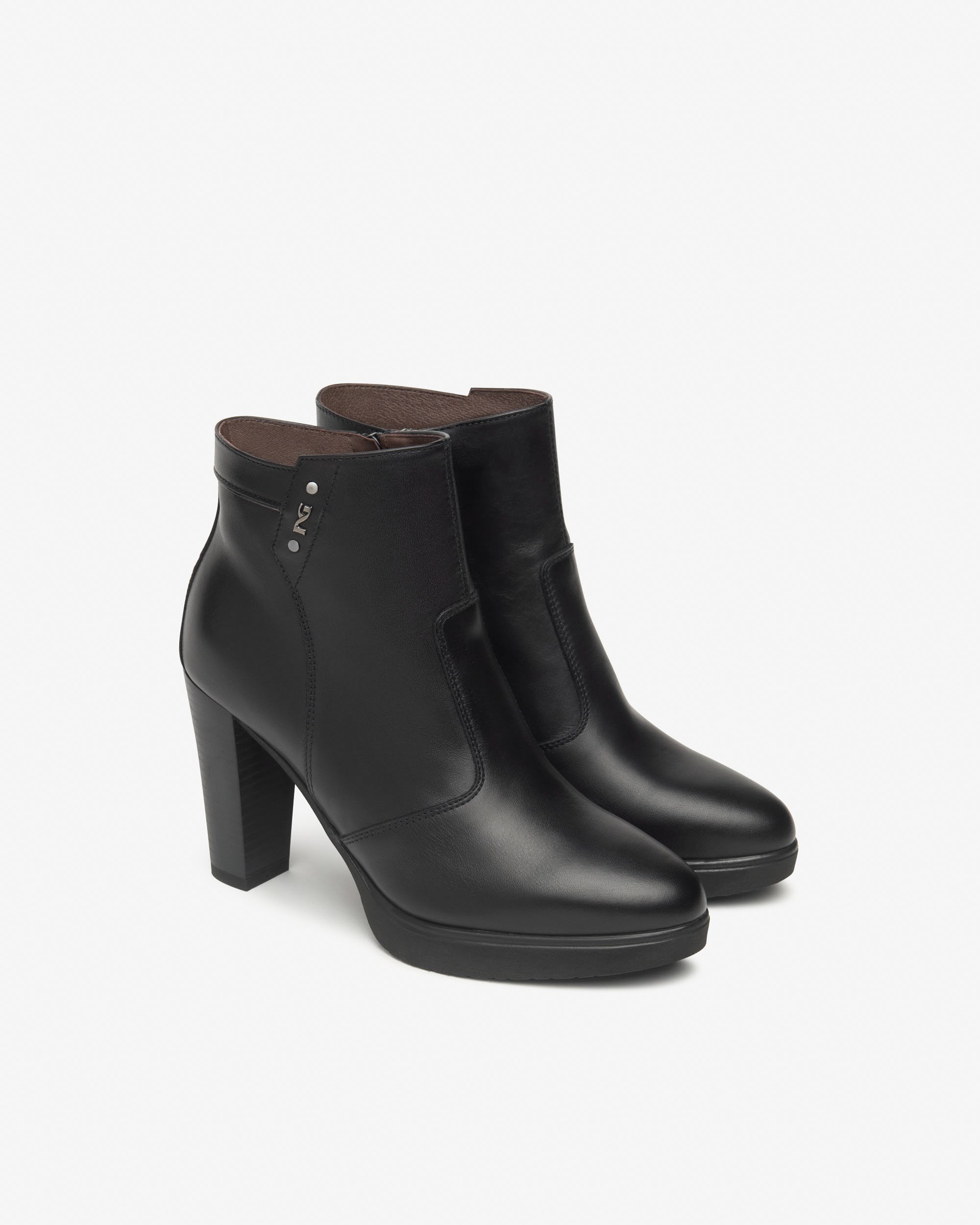 Damen-Stiefelette aus Leder