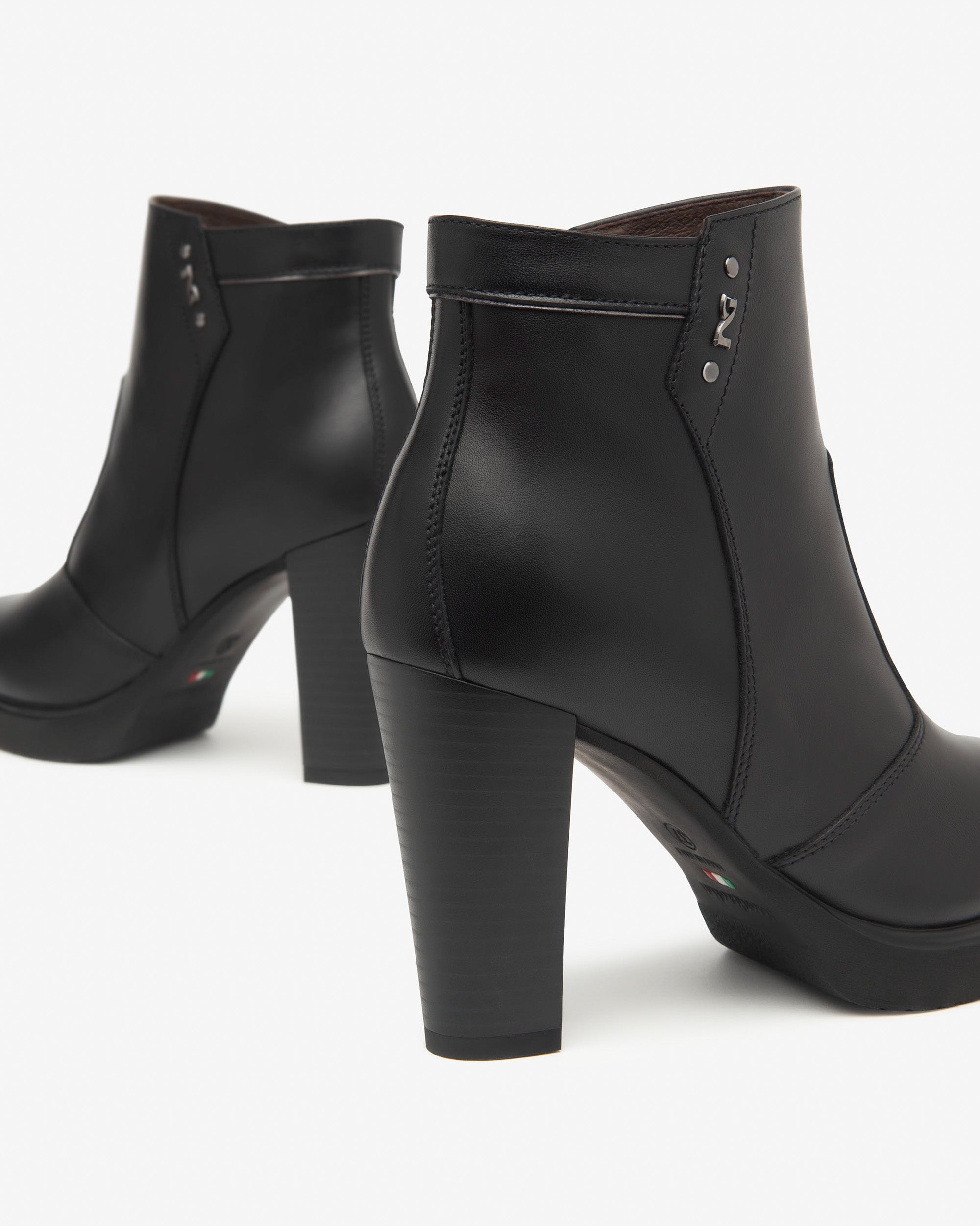 Damen-Stiefelette aus Leder