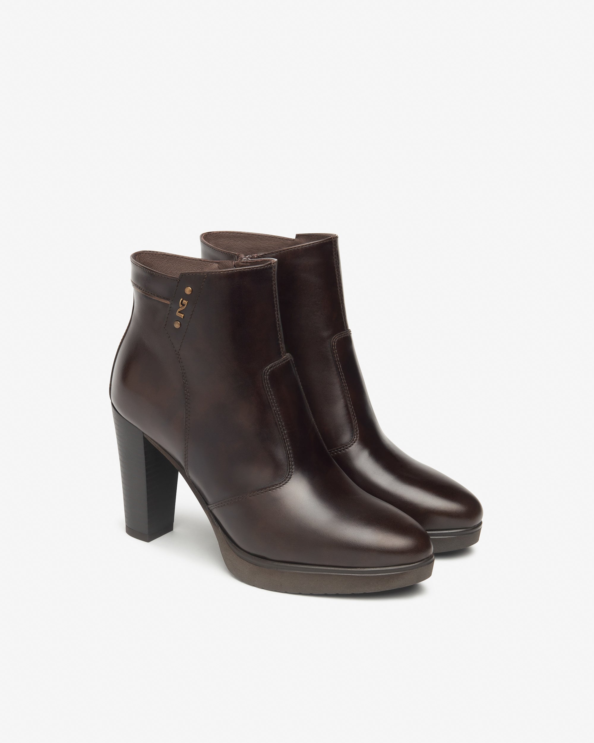 Botas bajas Mujer de Piel