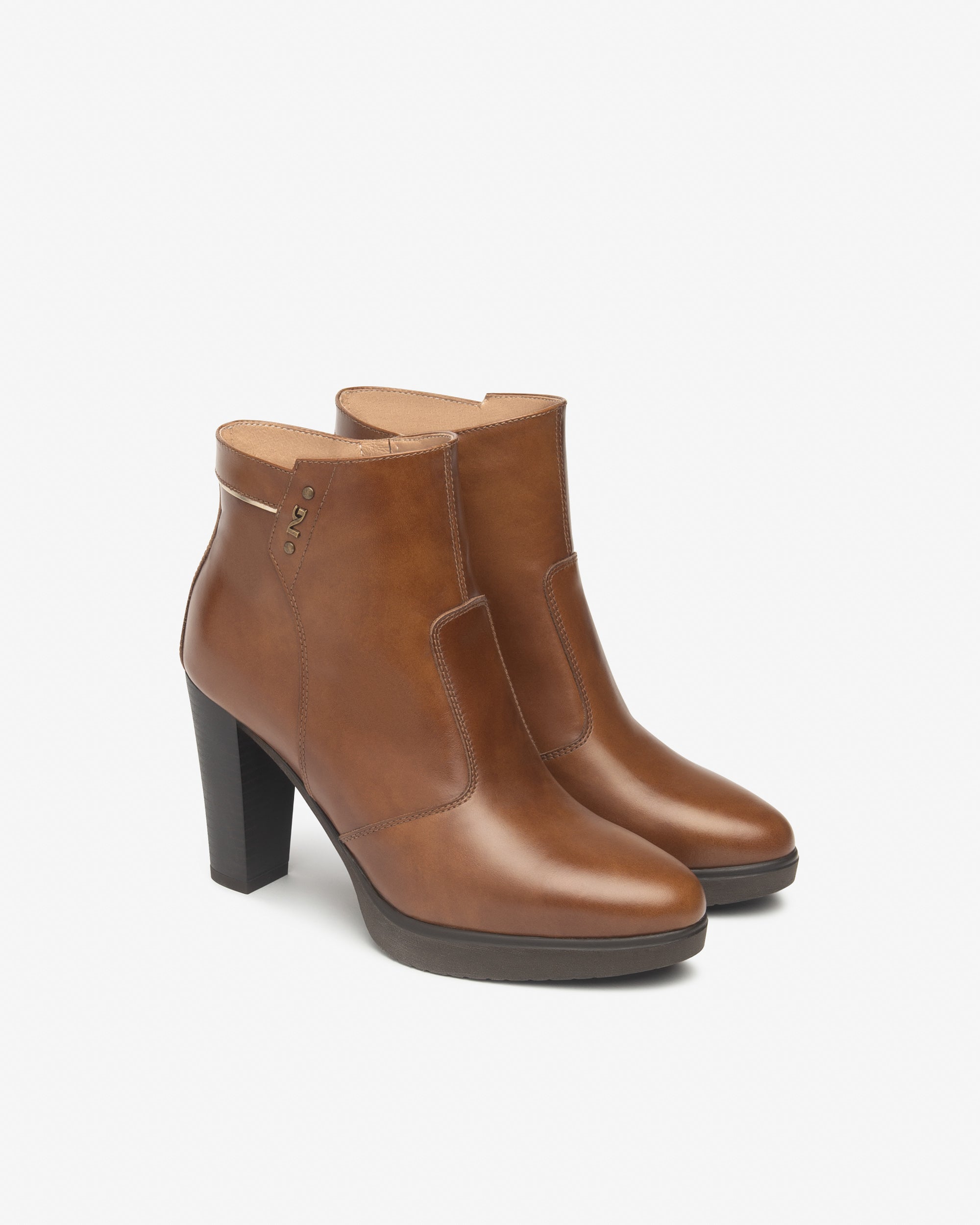 Botas bajas Mujer de Piel