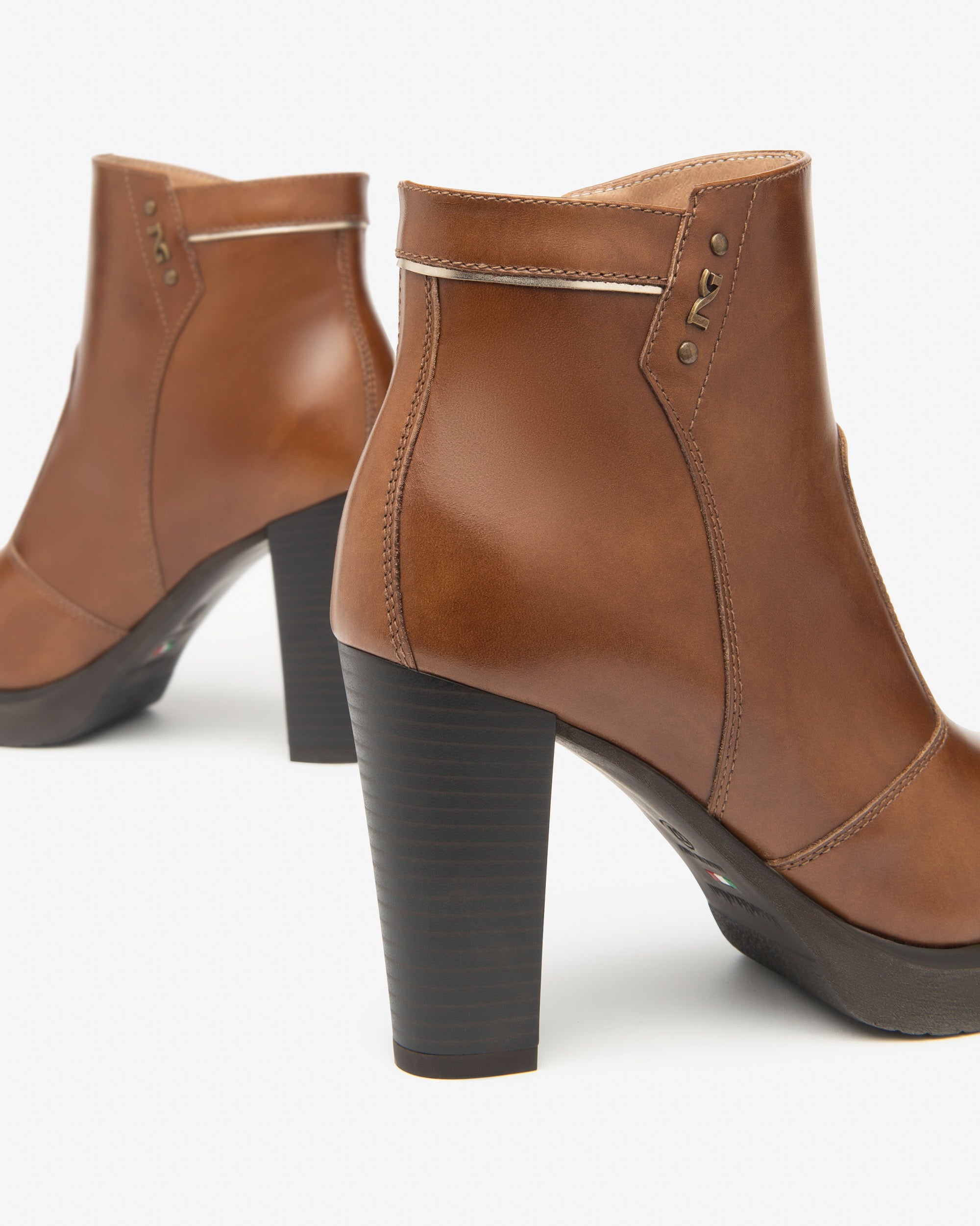 Botas bajas Mujer de Piel