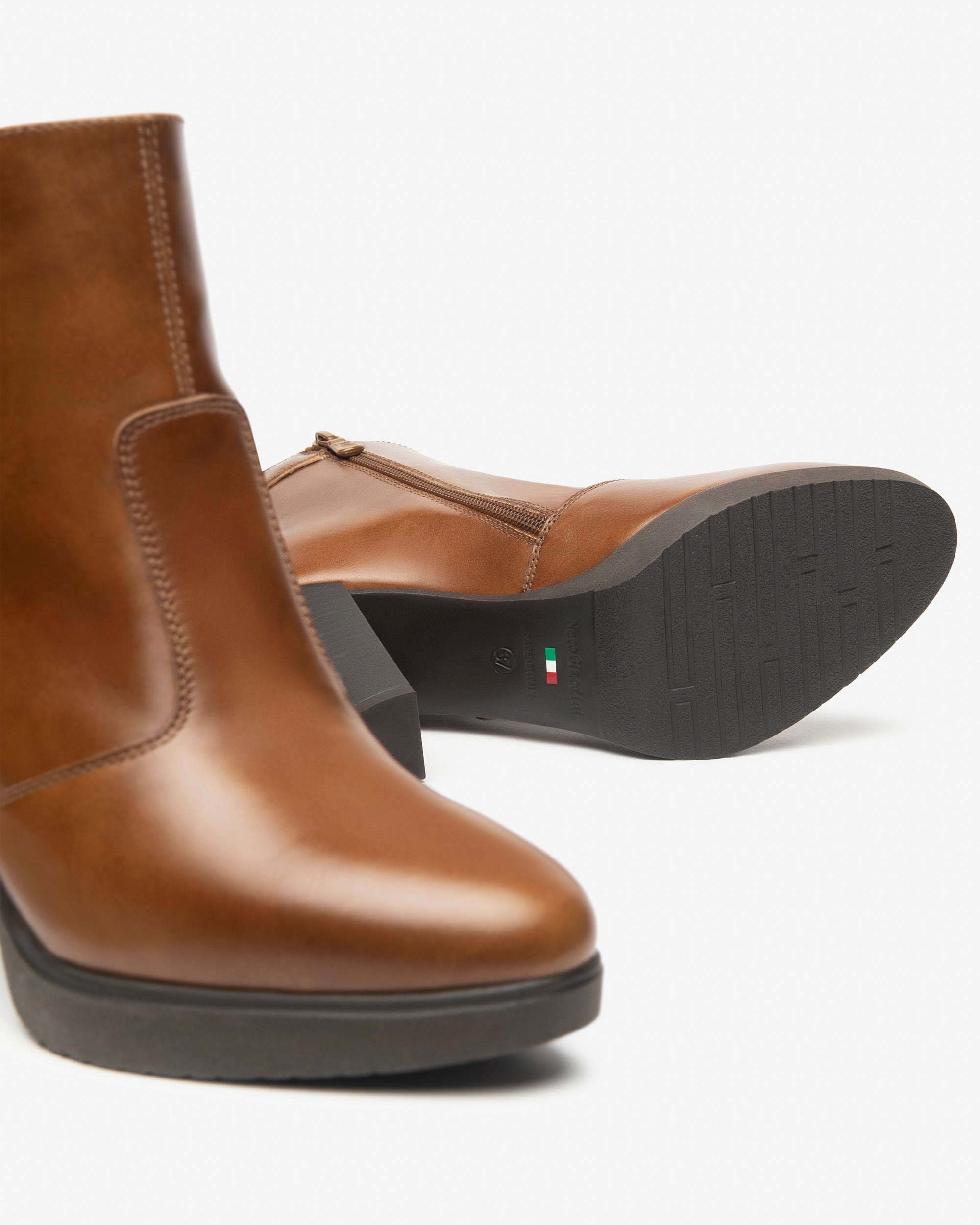 Botas bajas Mujer de Piel