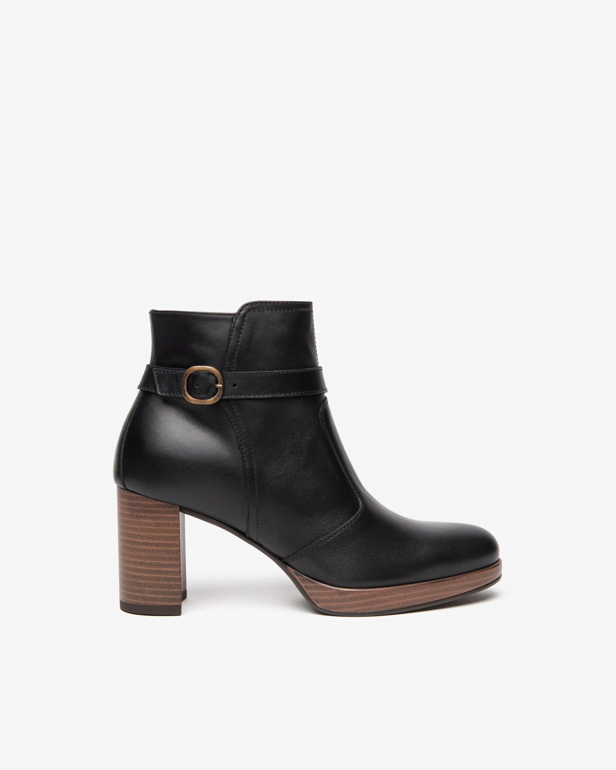 Damen-Stiefelette aus Leder