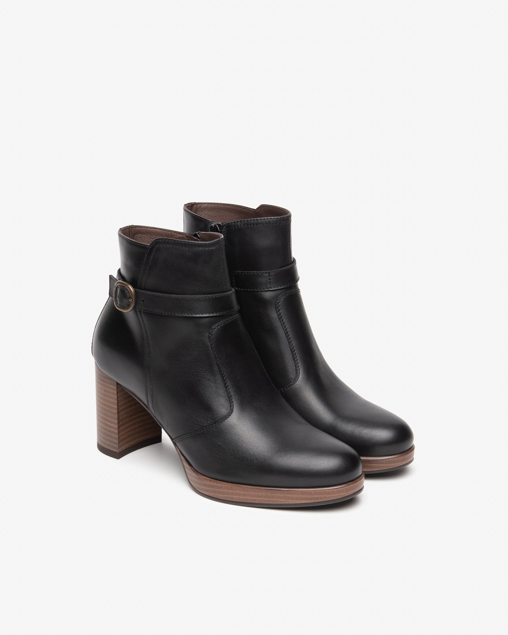 Damen-Stiefelette aus Leder