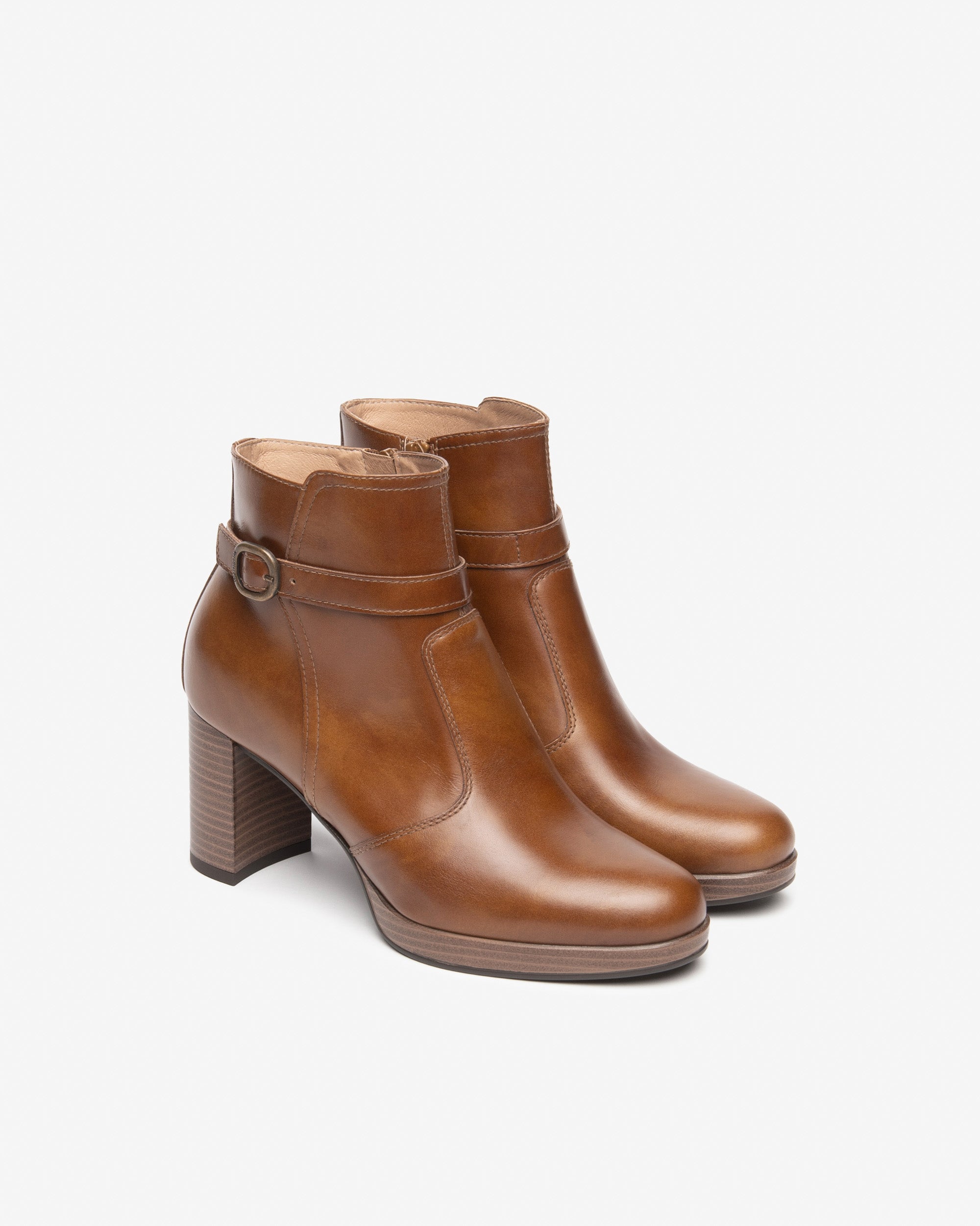 Damen-Stiefelette aus Leder