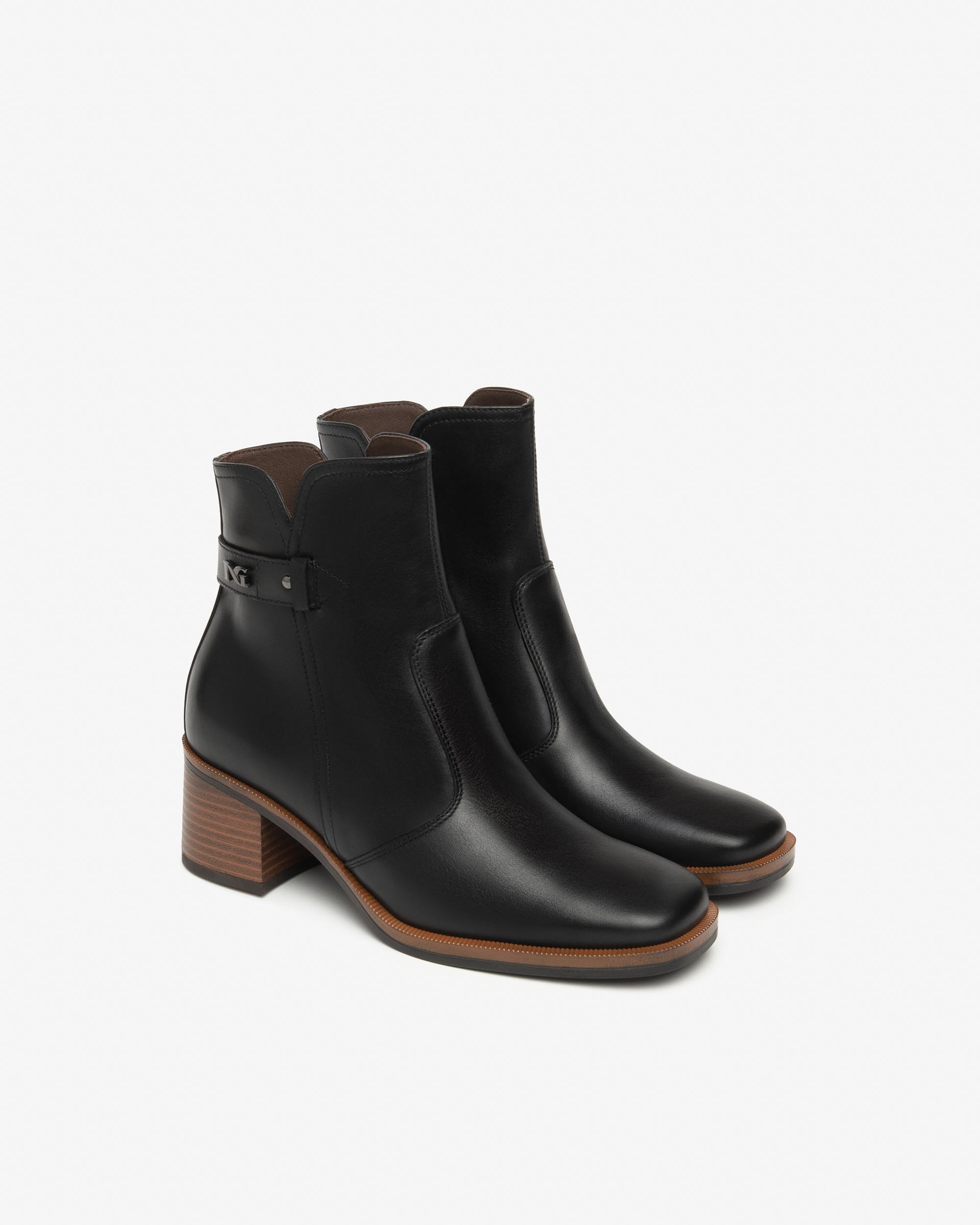 Botas bajas Mujer de Piel