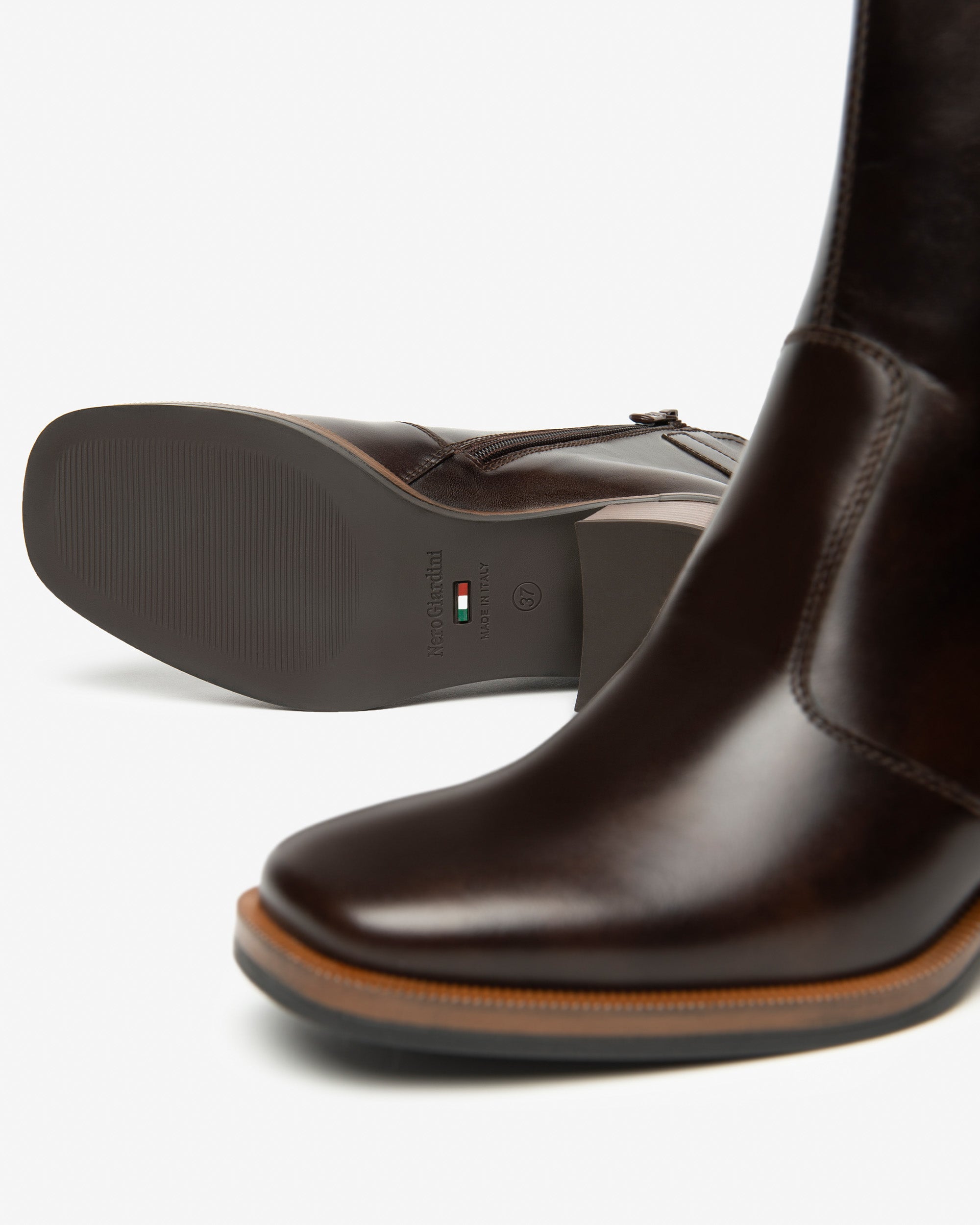 Botas bajas Mujer de Piel