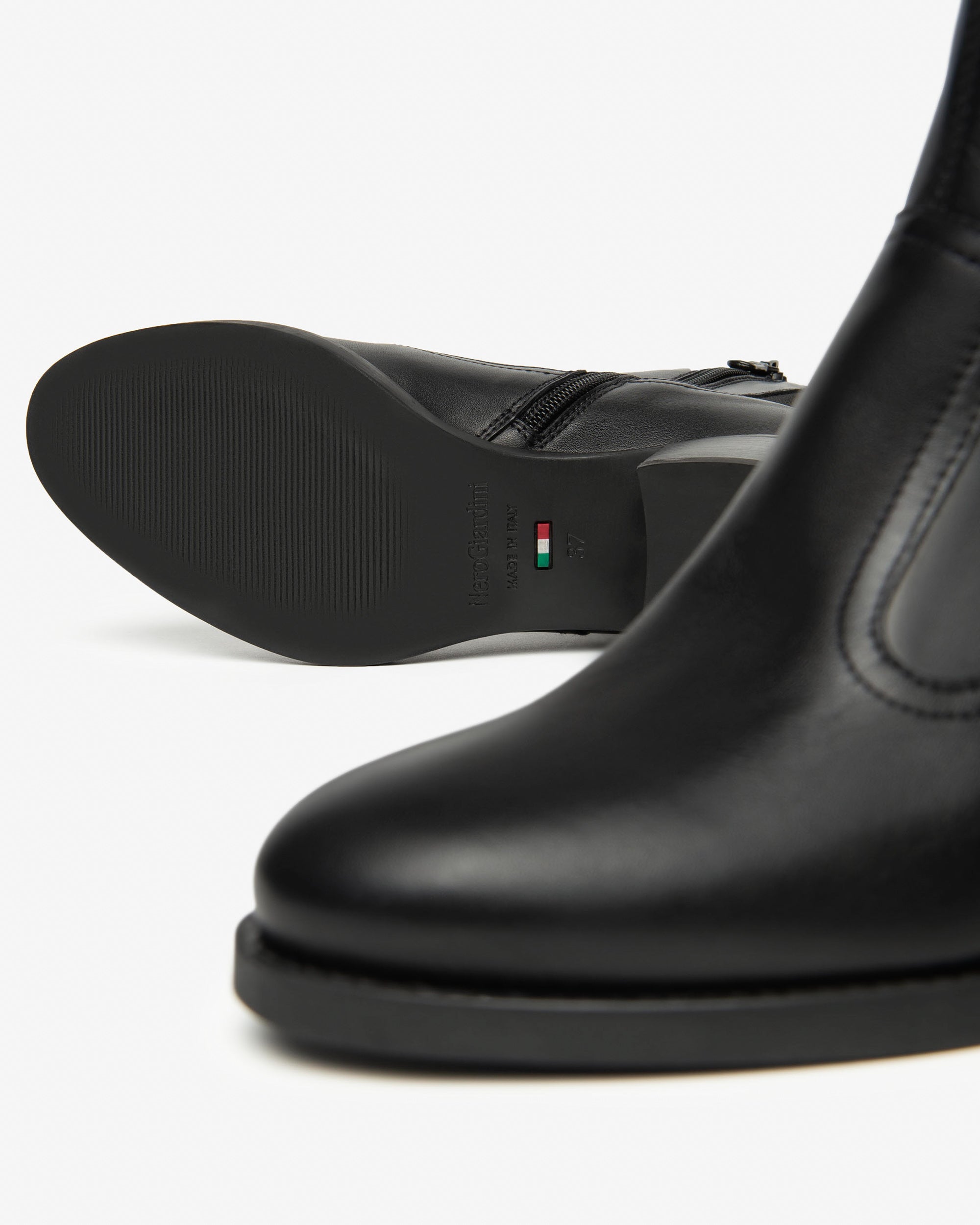 Stivaletti Donna in Pelle e Tessuto