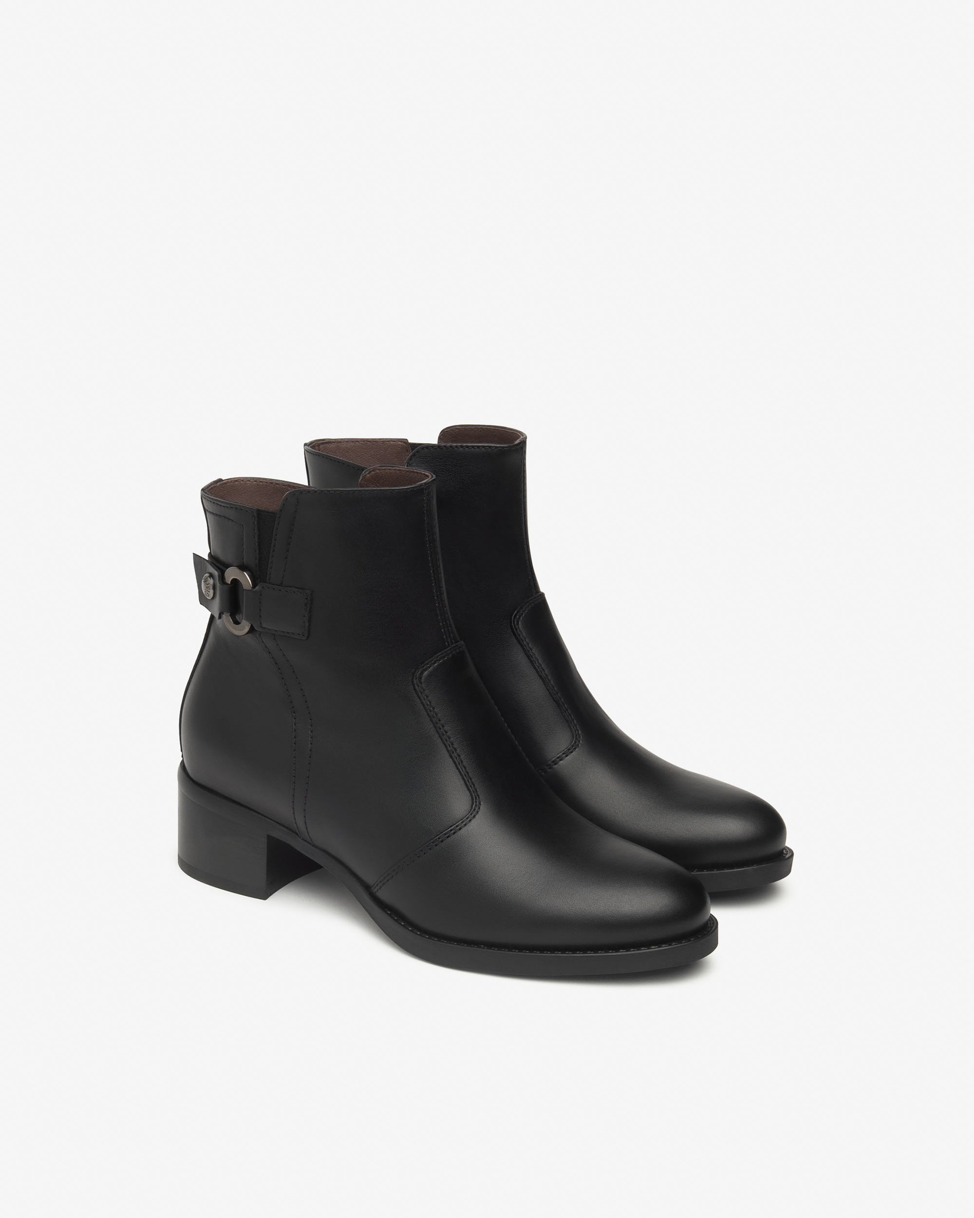 Damen-Stiefelette aus Leder