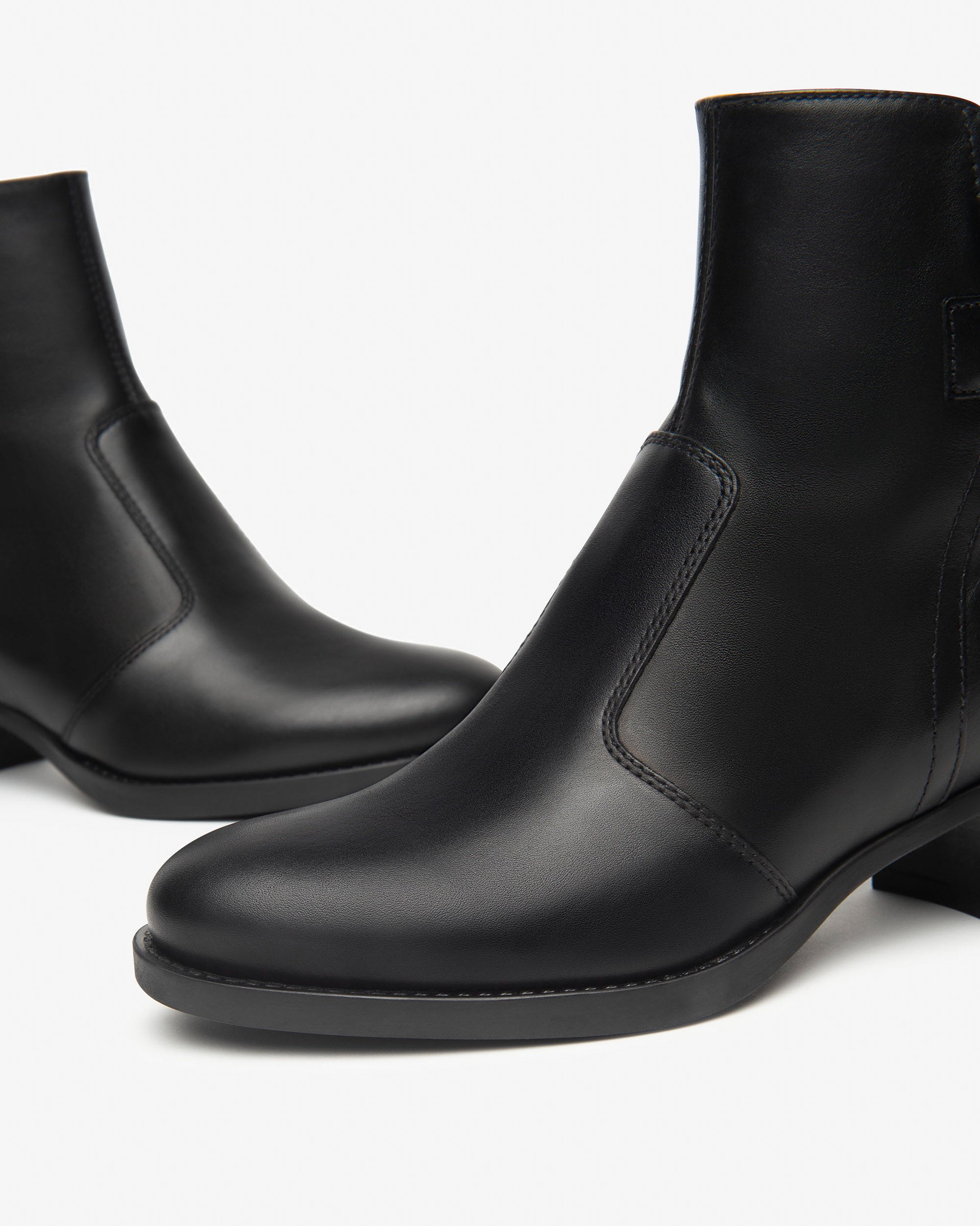 Damen-Stiefelette aus Leder