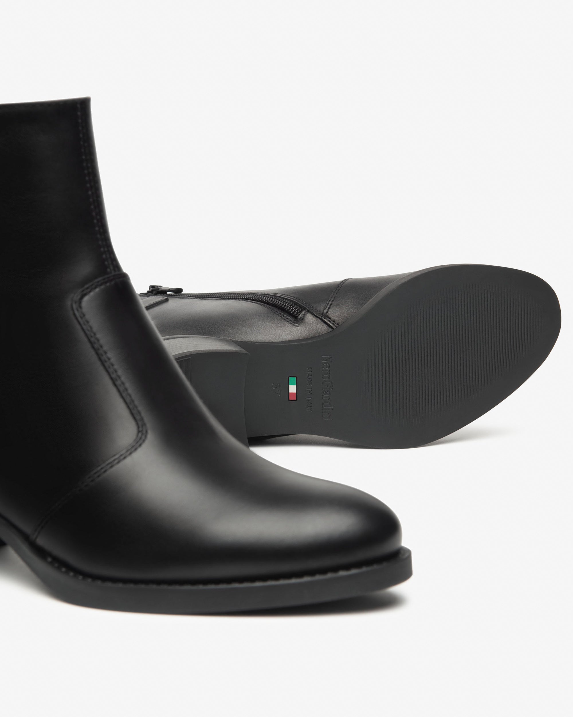 Damen-Stiefelette aus Leder