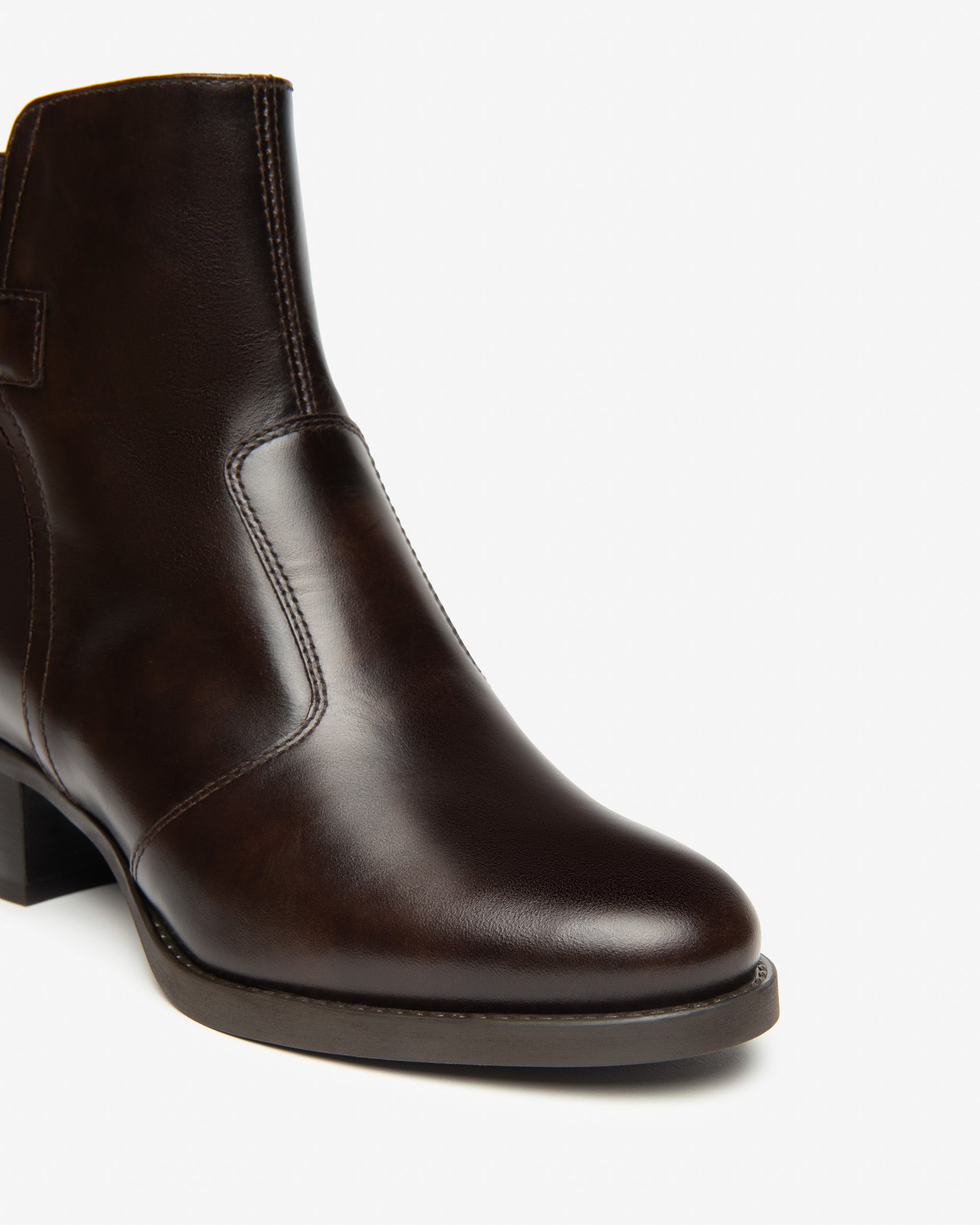 Damen-Stiefelette aus Leder