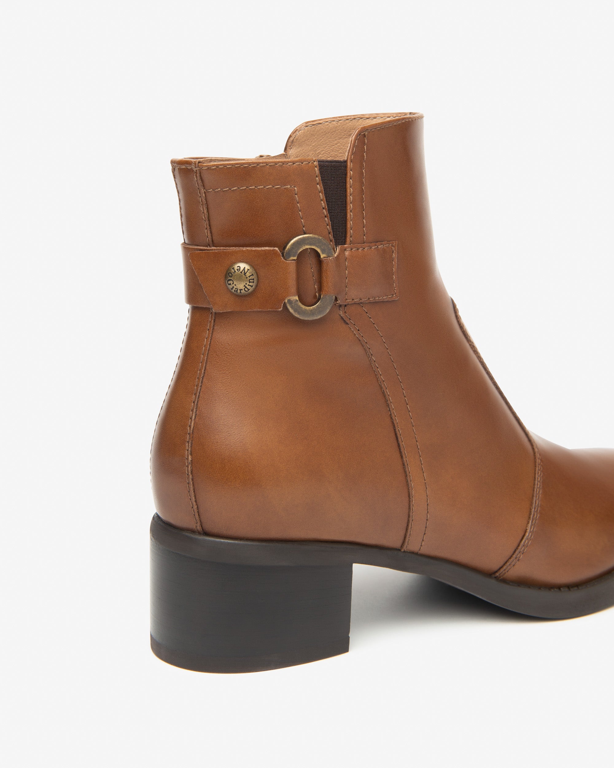 Damen-Stiefelette aus Leder