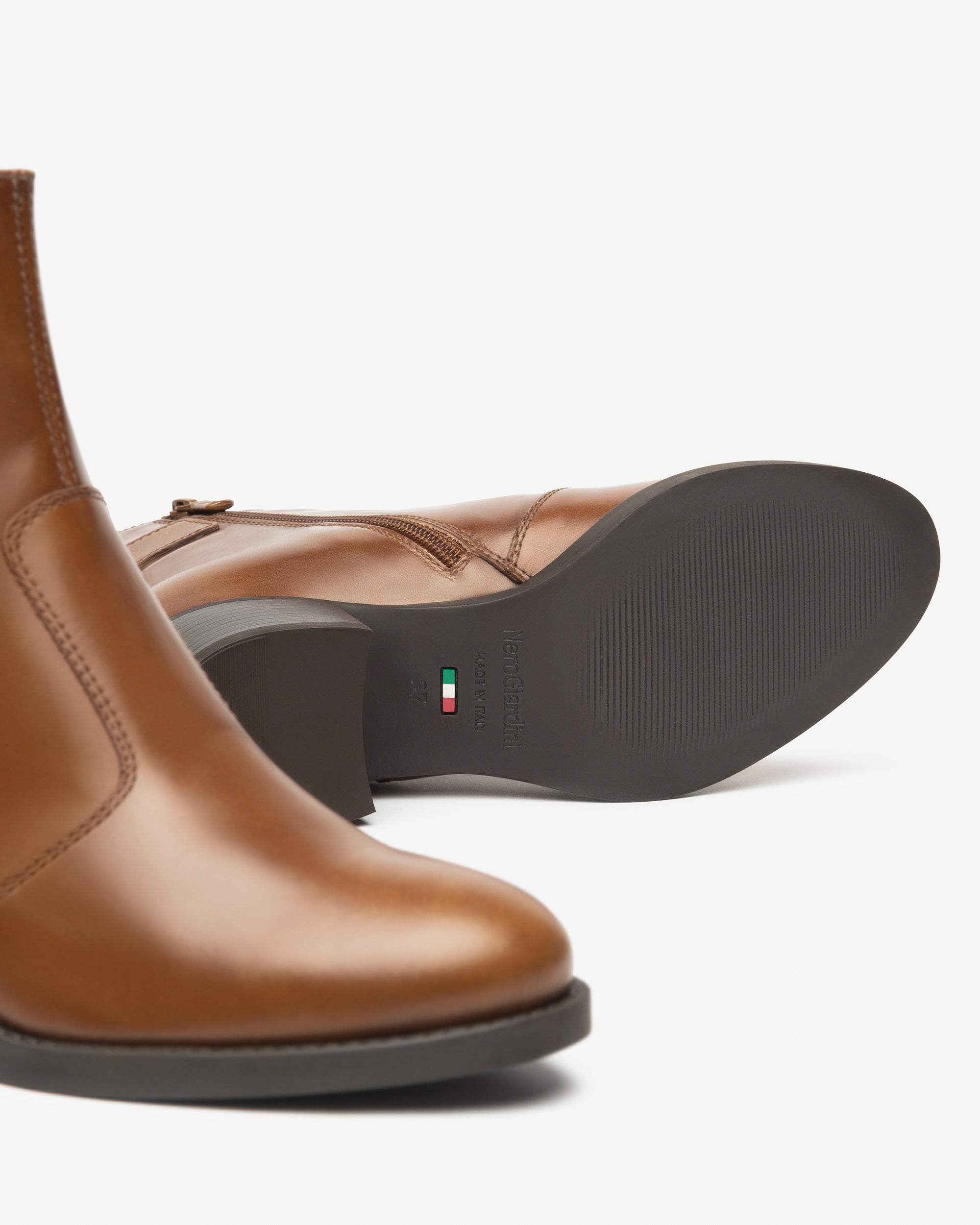 Damen-Stiefelette aus Leder