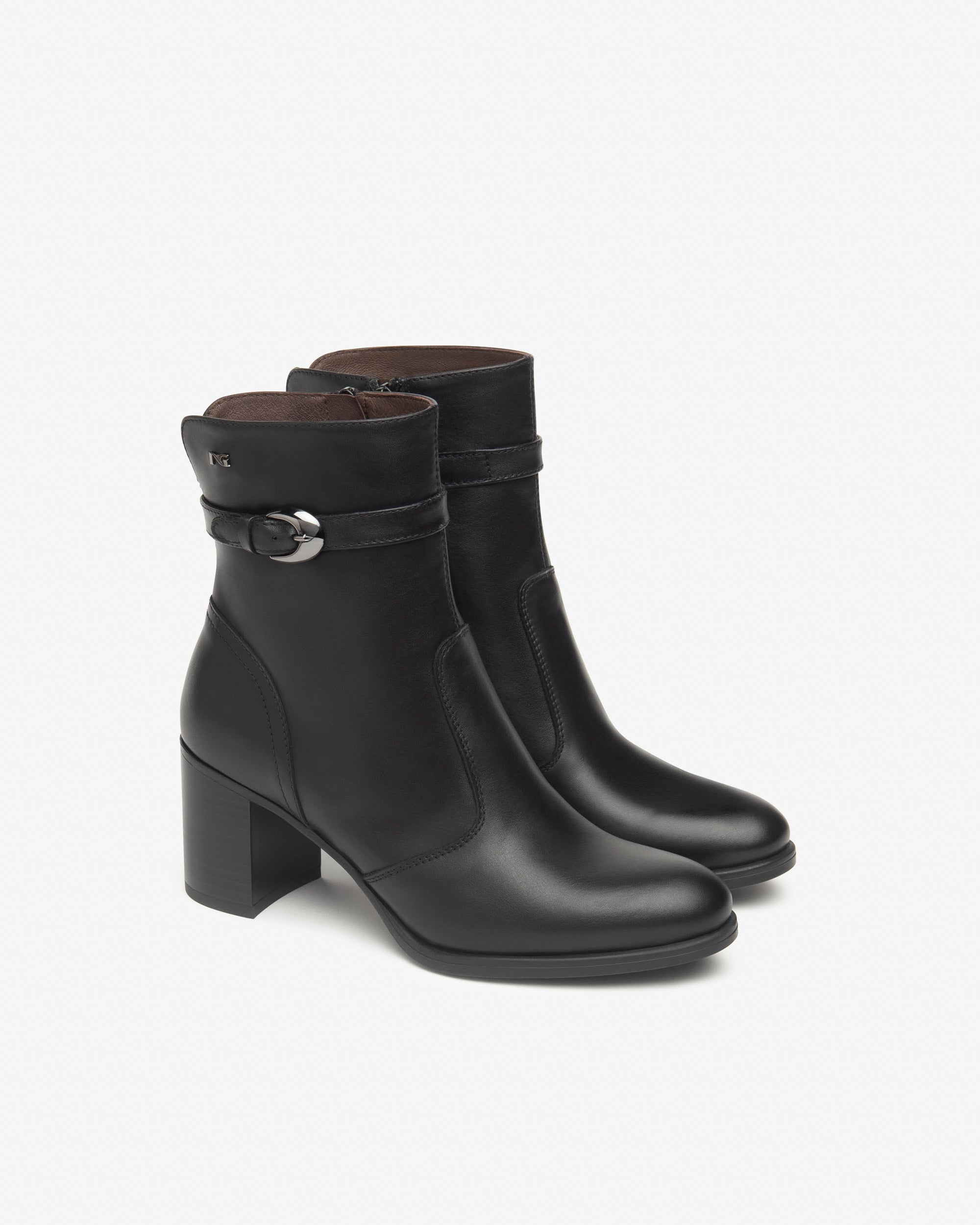 Damen-Stiefelette aus Leder
