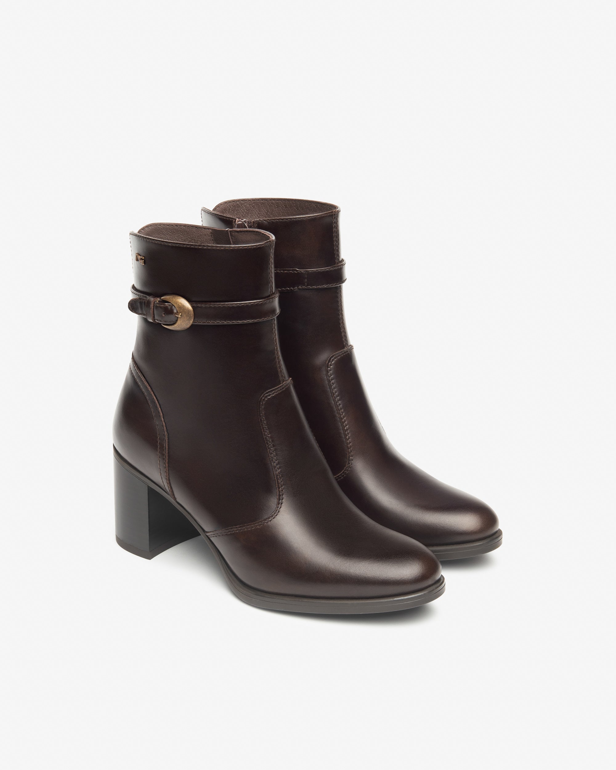 Damen-Stiefelette aus Leder