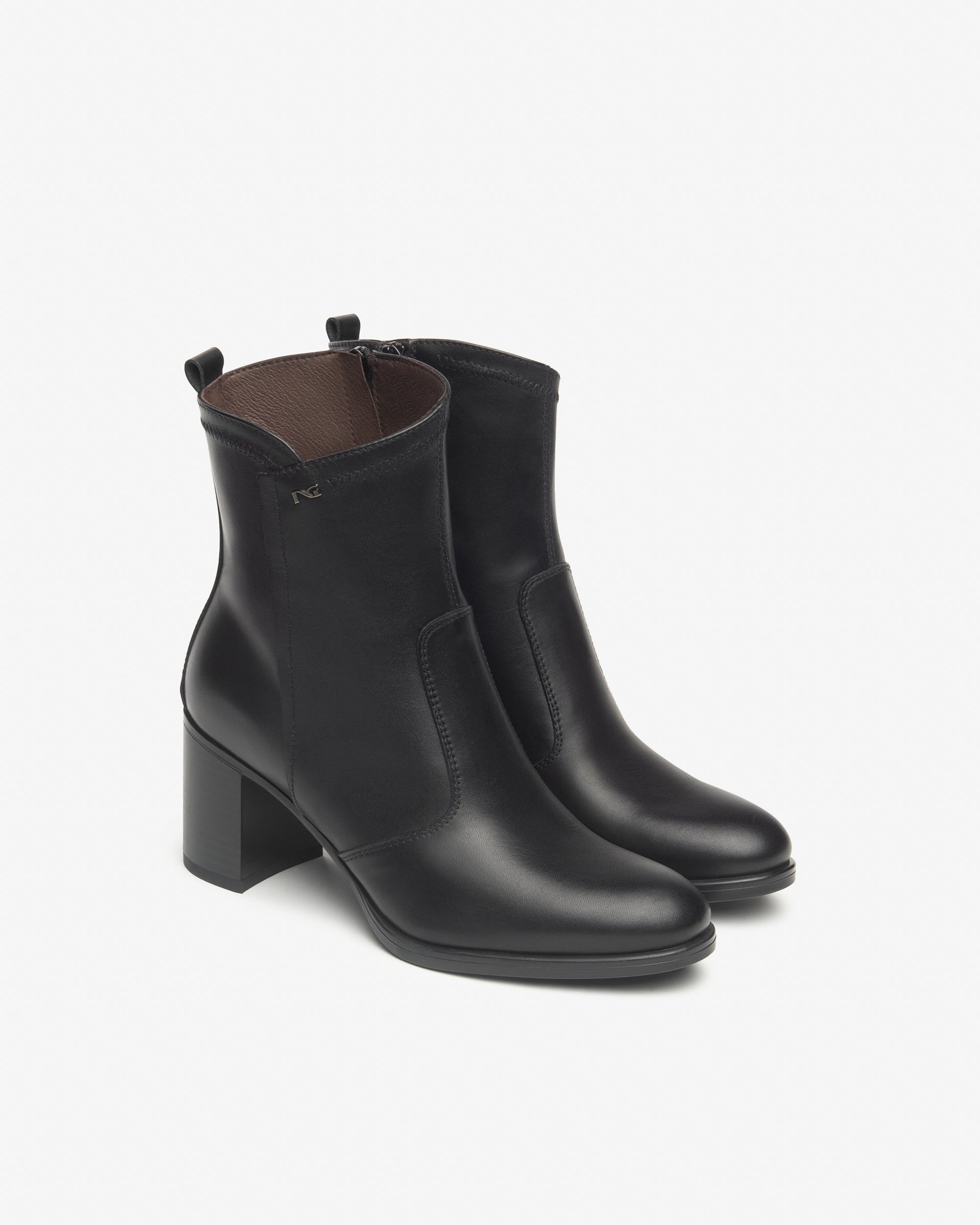 Damen-Stiefelette aus Leder