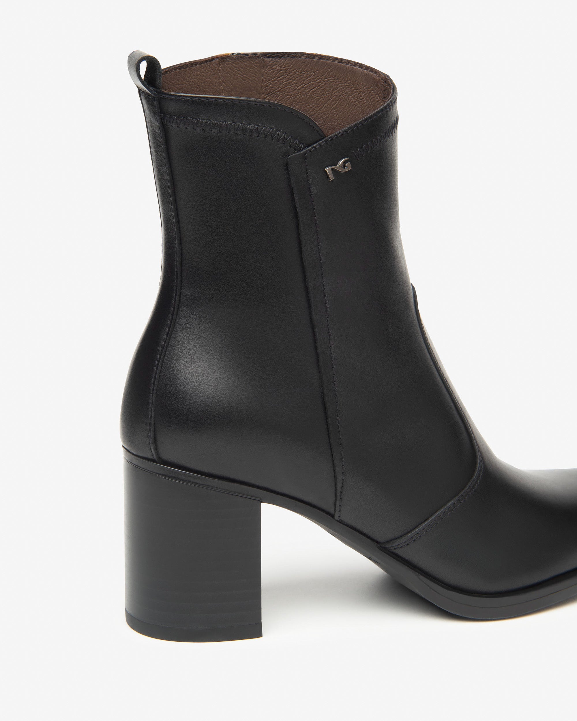 Damen-Stiefelette aus Leder