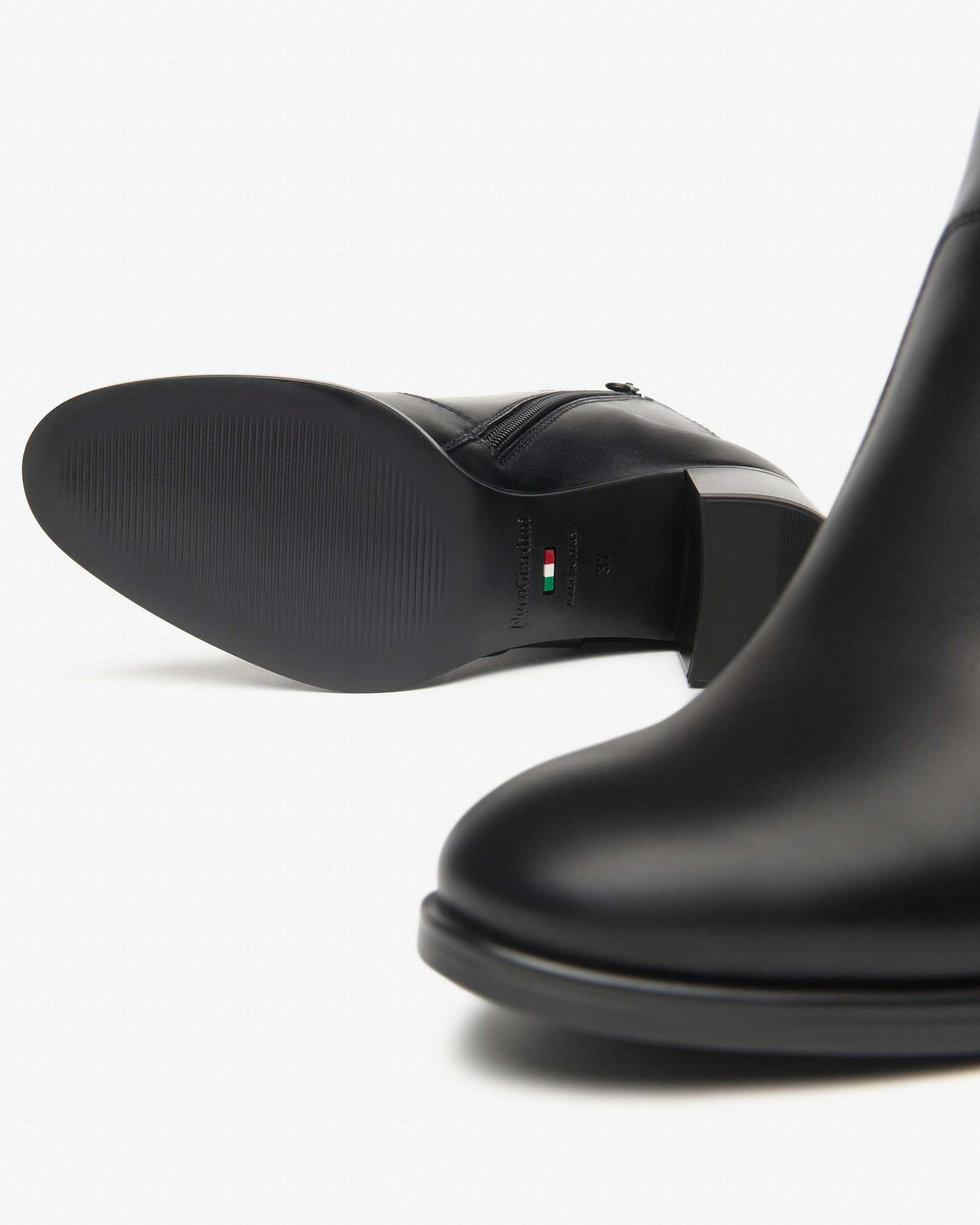 Damen-Stiefelette aus Leder